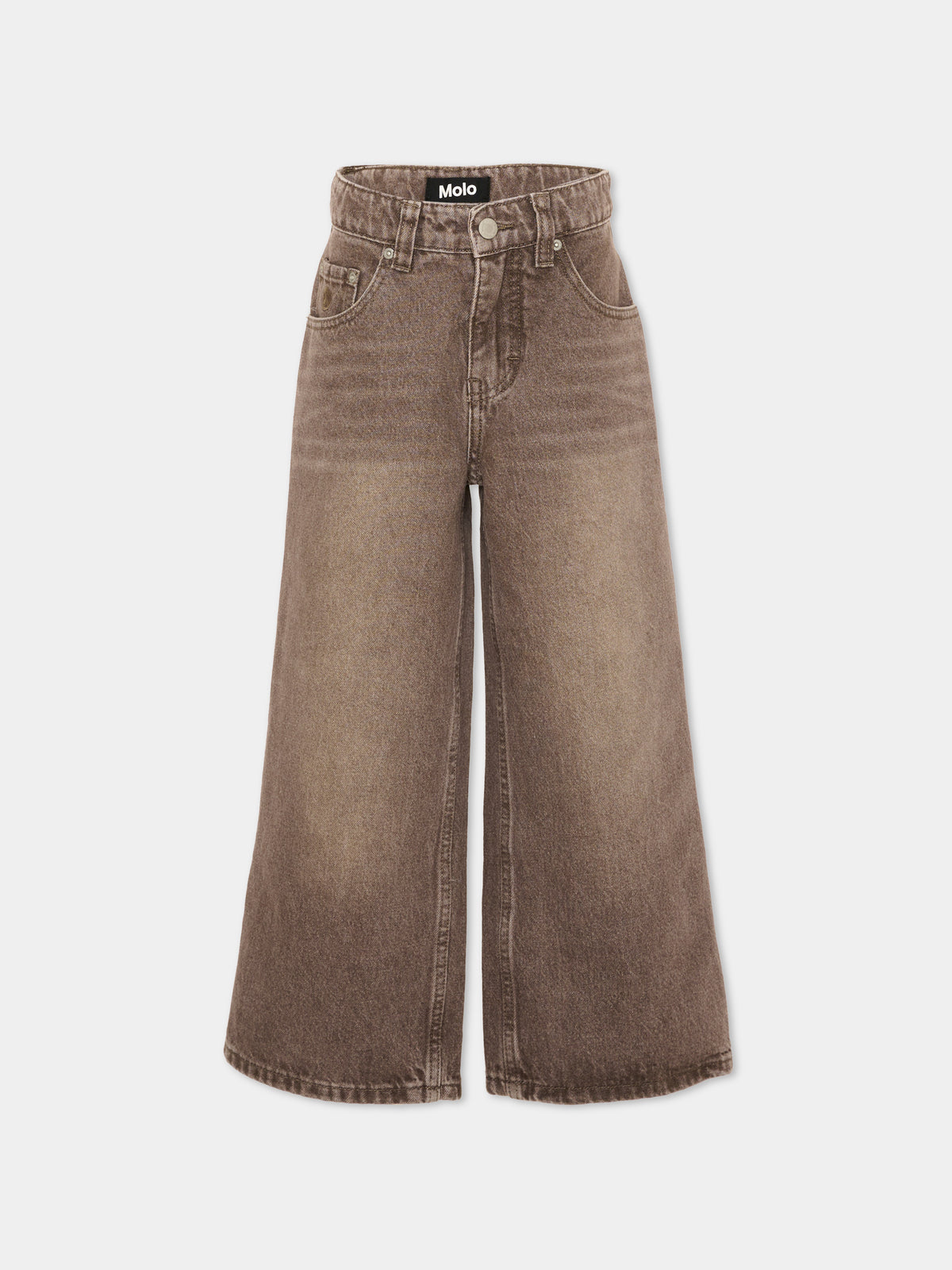 Jeans marrone Askio per bambini,Molo,6W26I112 5931