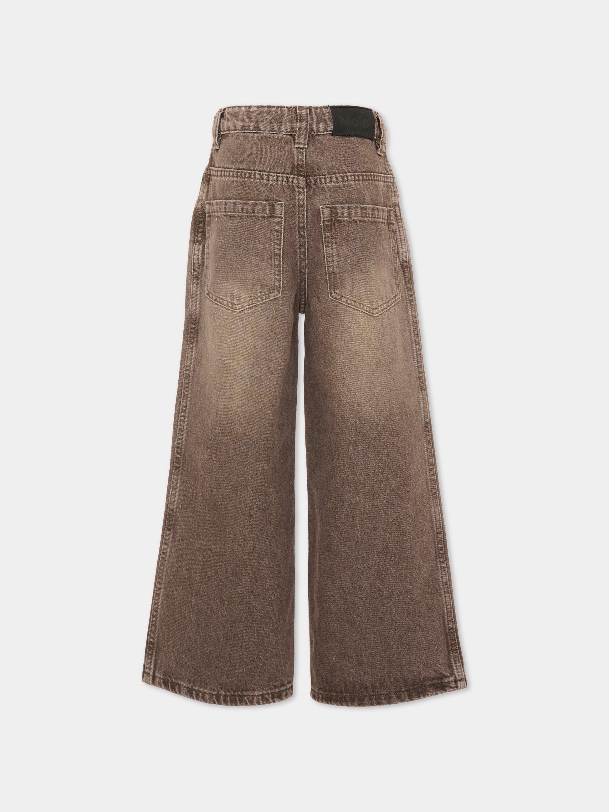 Jeans marrone Askio per bambini,Molo,6W26I112 5931
