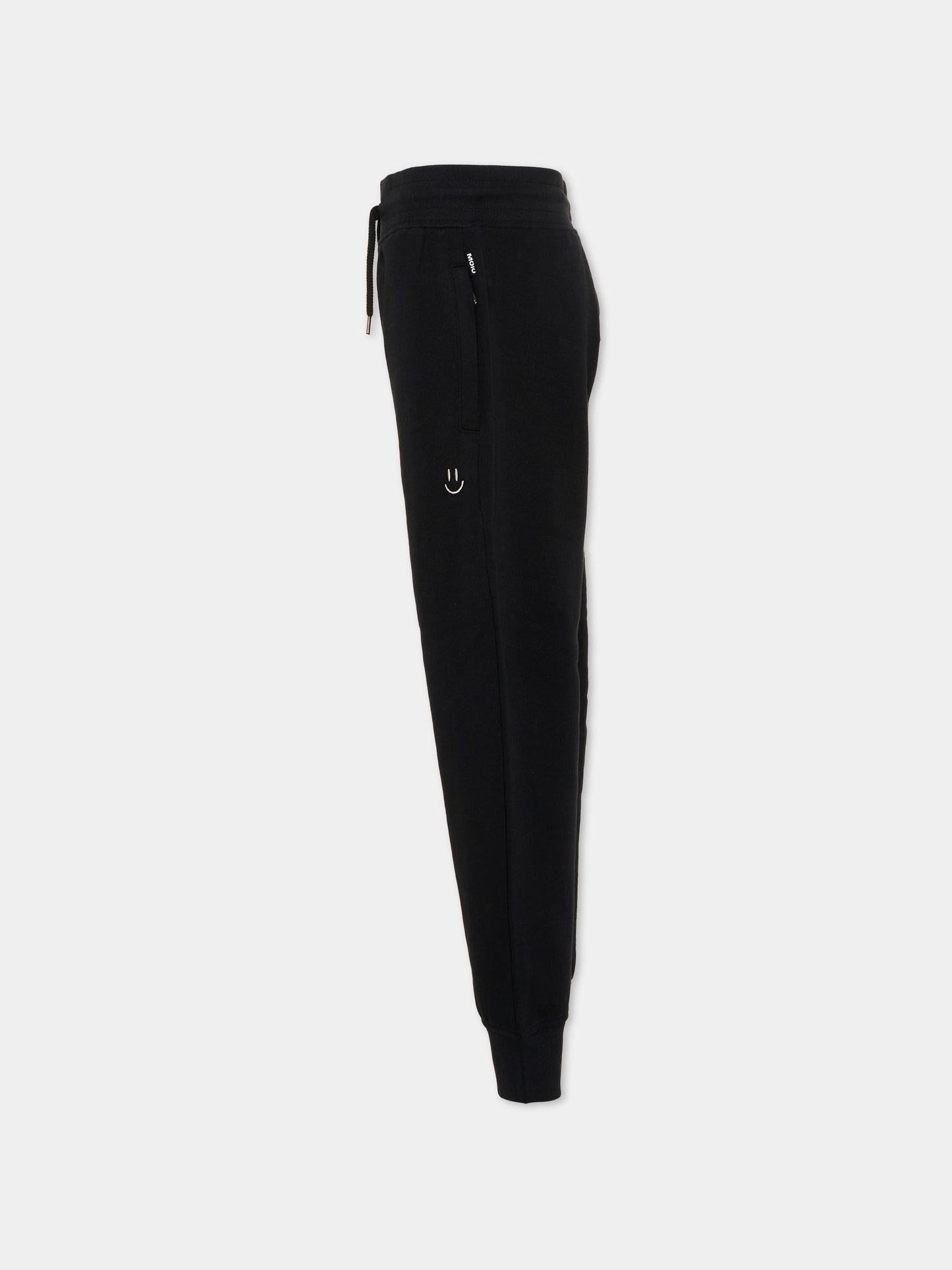 Pantalone nero Alvar per bambini,Molo,6W26I202 0099