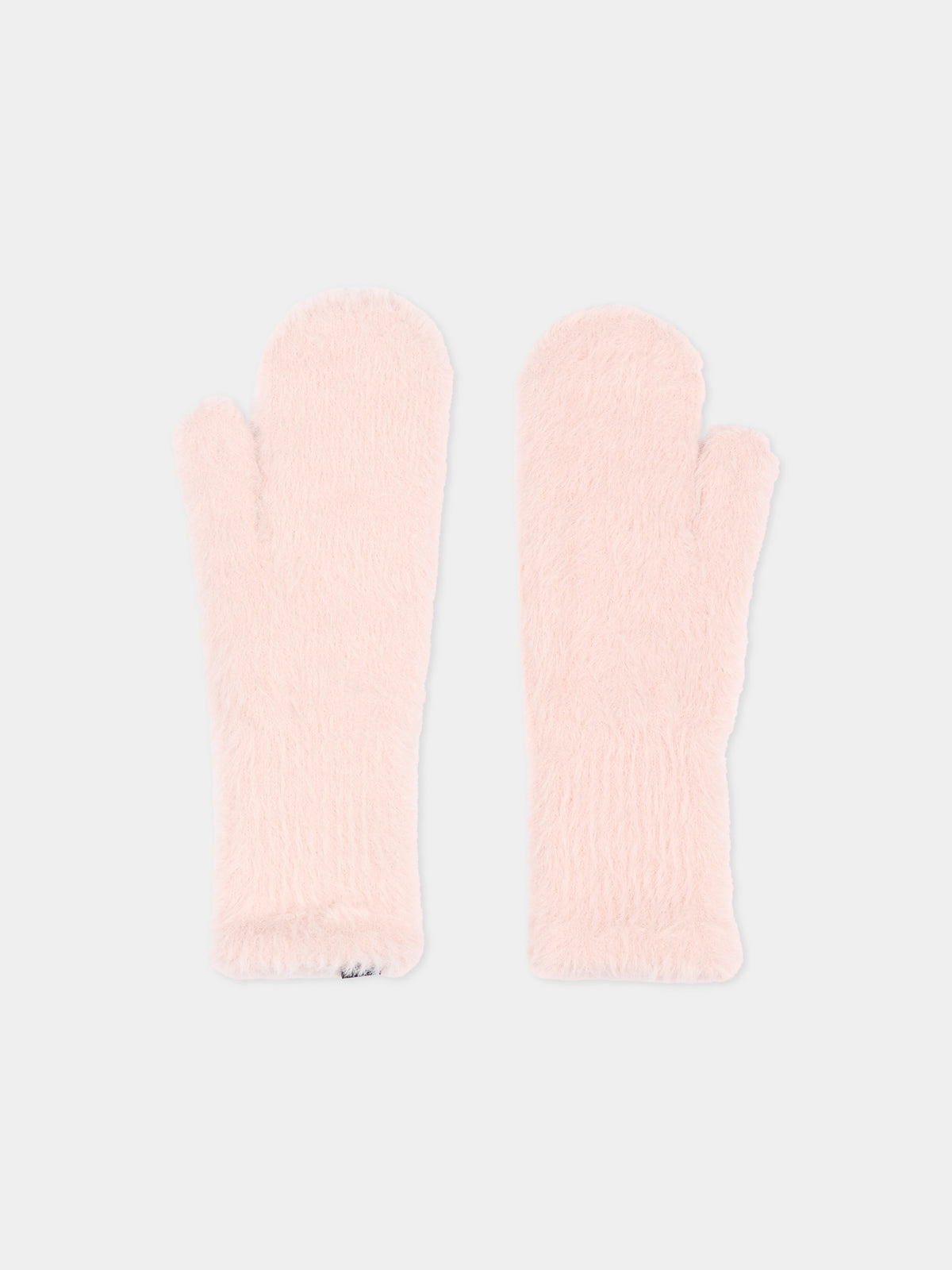 Guanti rosa klaudine per bambina,Molo,7W26S107 8058