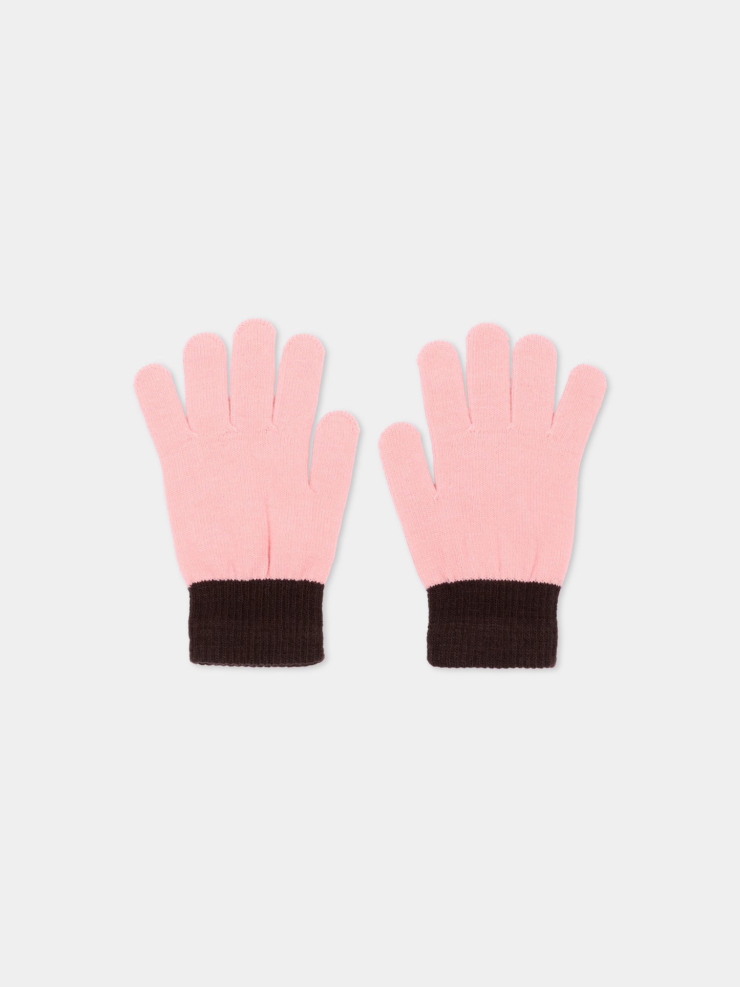 Guanti rosa Kello per bambina,Molo,7W26S202 5735