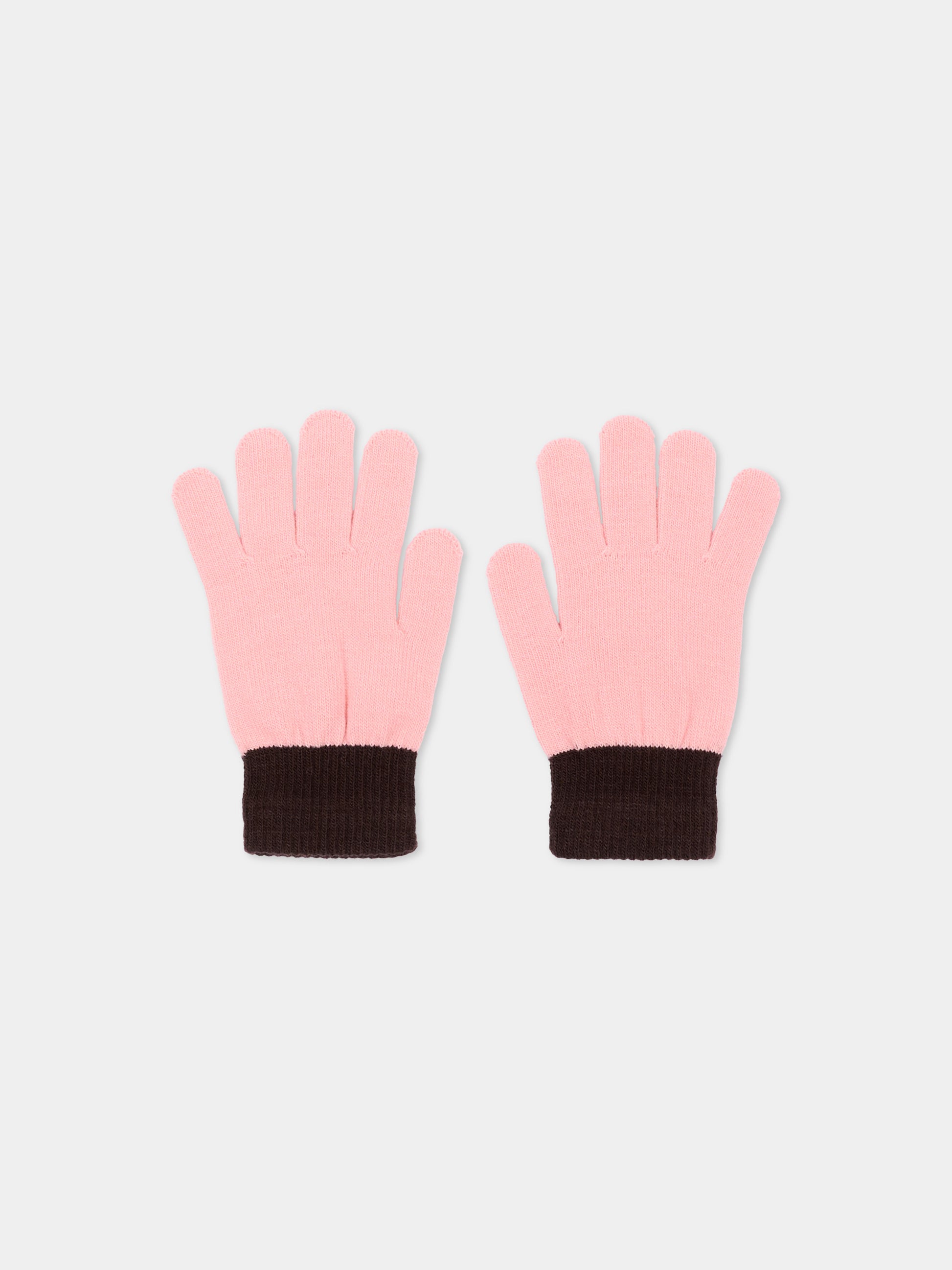 Guanti rosa Kello per bambina,Molo,7W26S202 5735