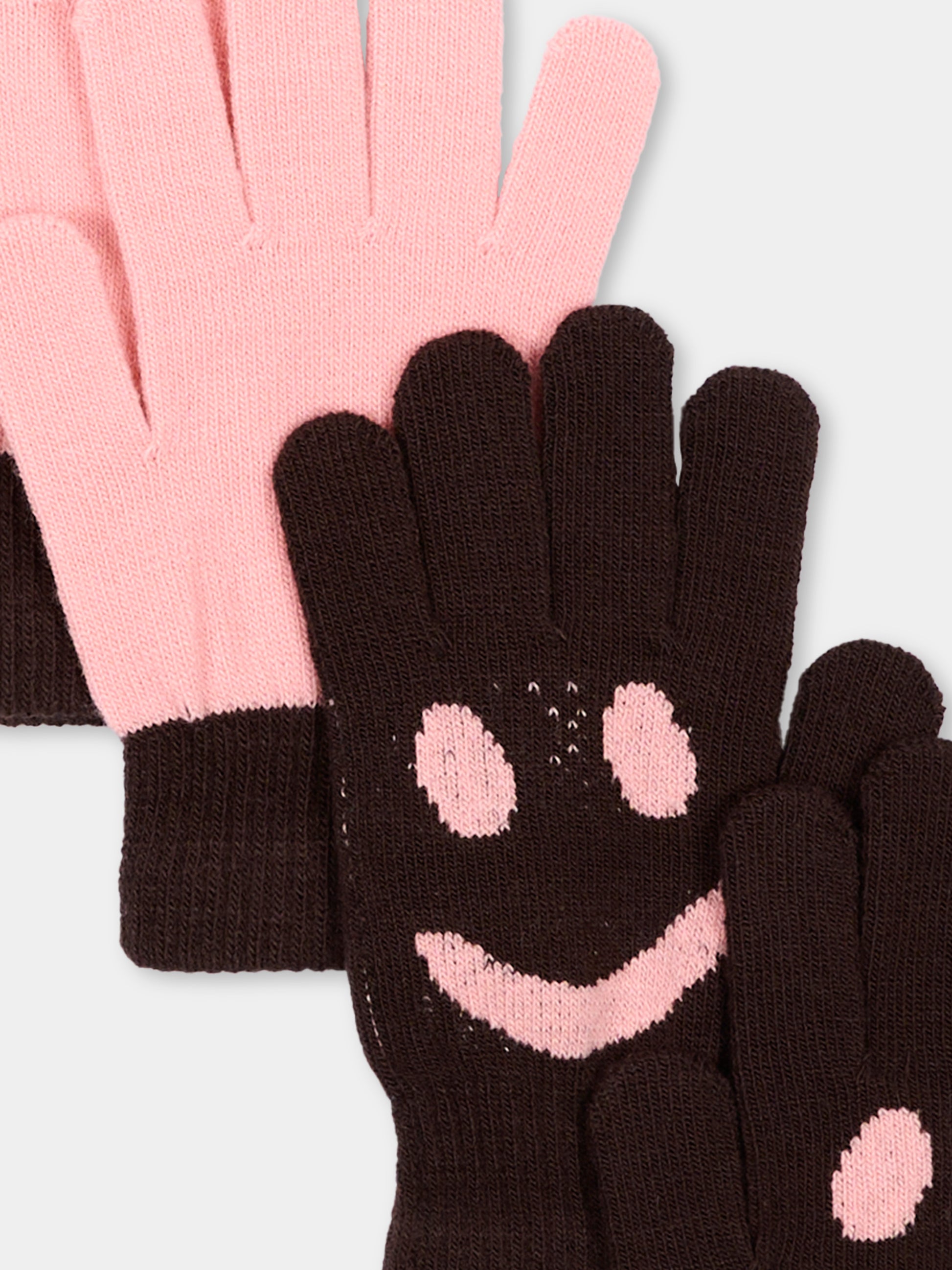 Guanti rosa Kello per bambina,Molo,7W26S202 5735
