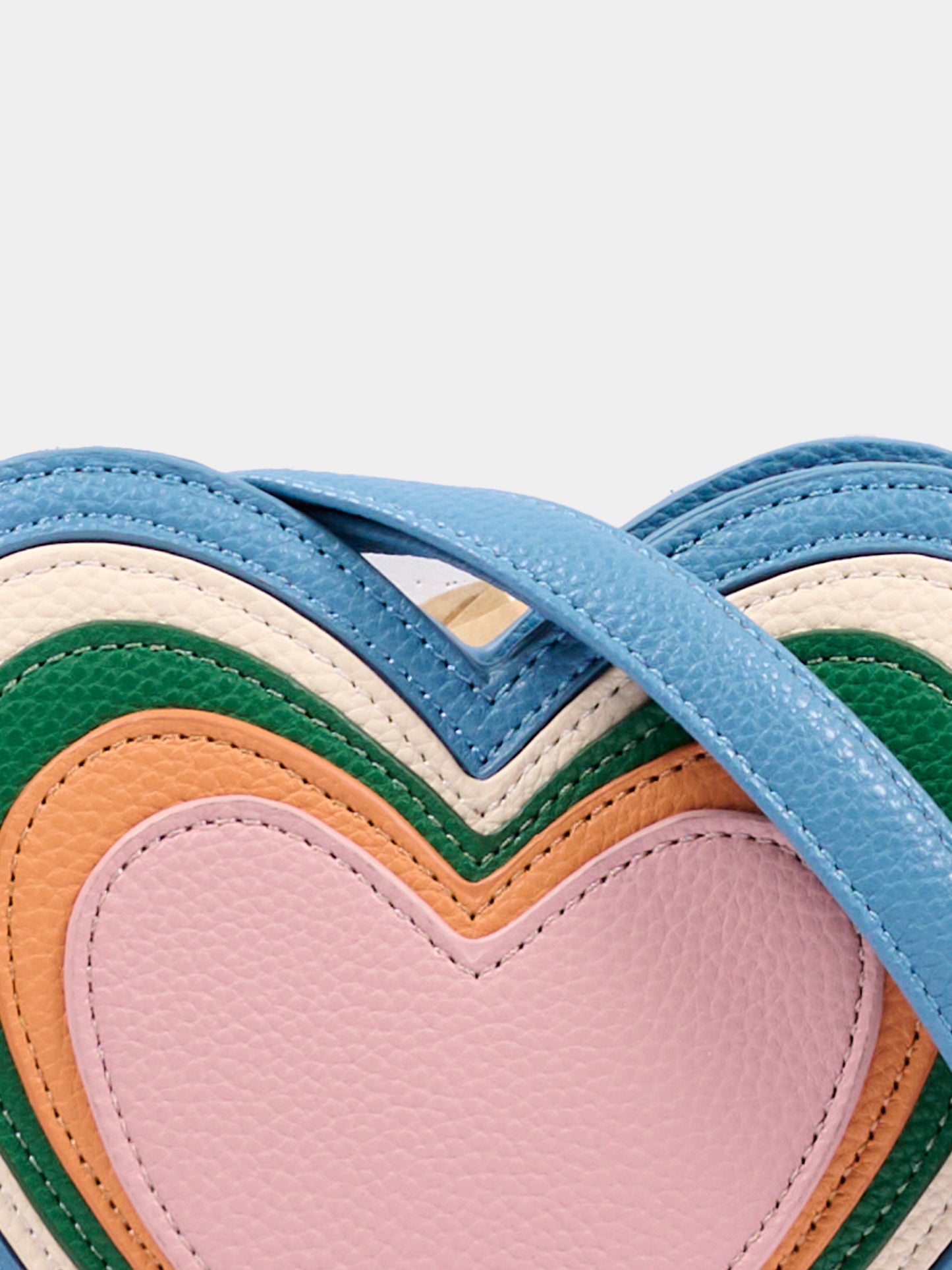 Borsa a cuore multicolor per bambina,Molo,7W26V106 5807