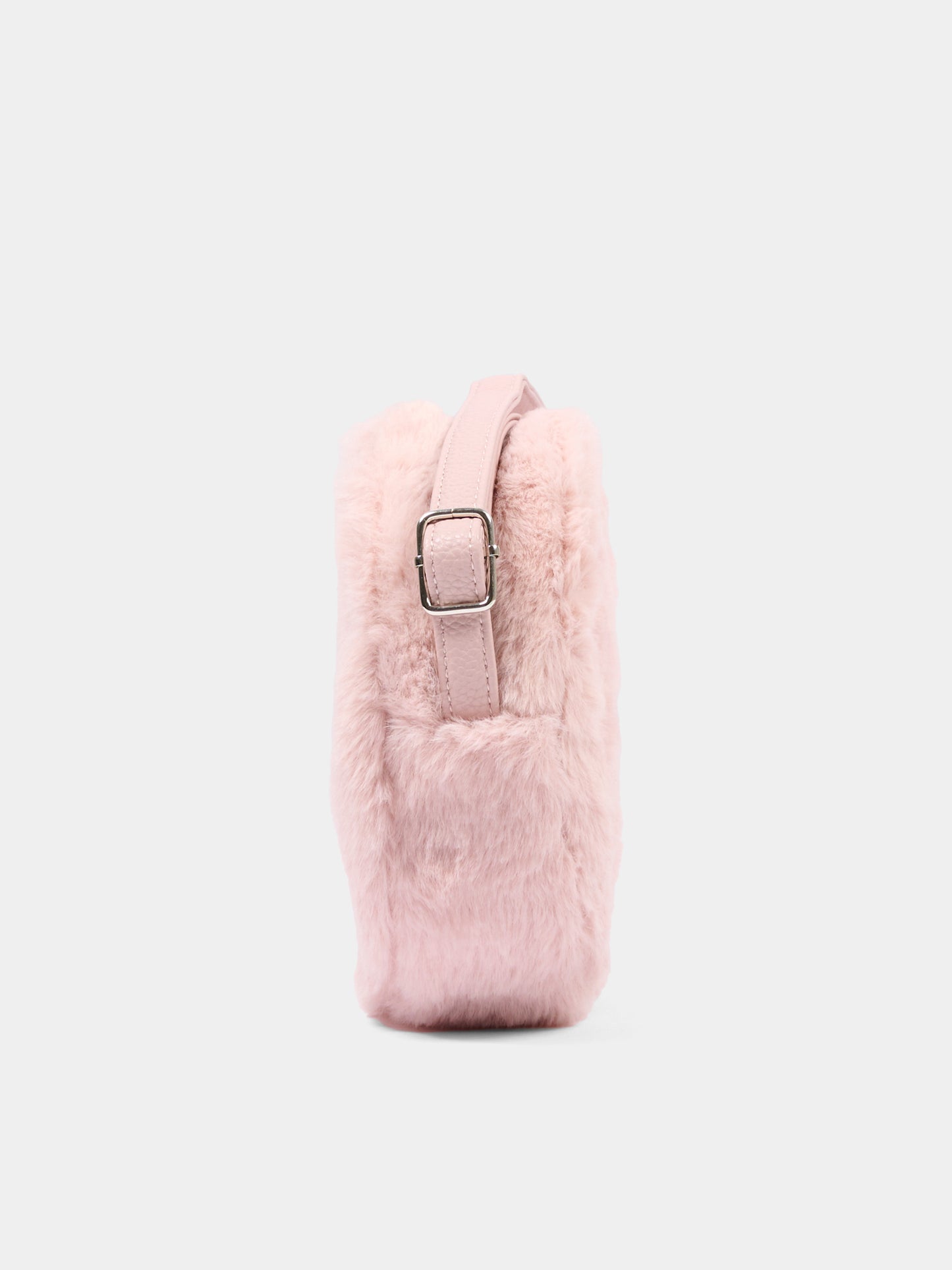 Borsa rosa Fluffy per bambina con smile,Molo,7W26V108 8058