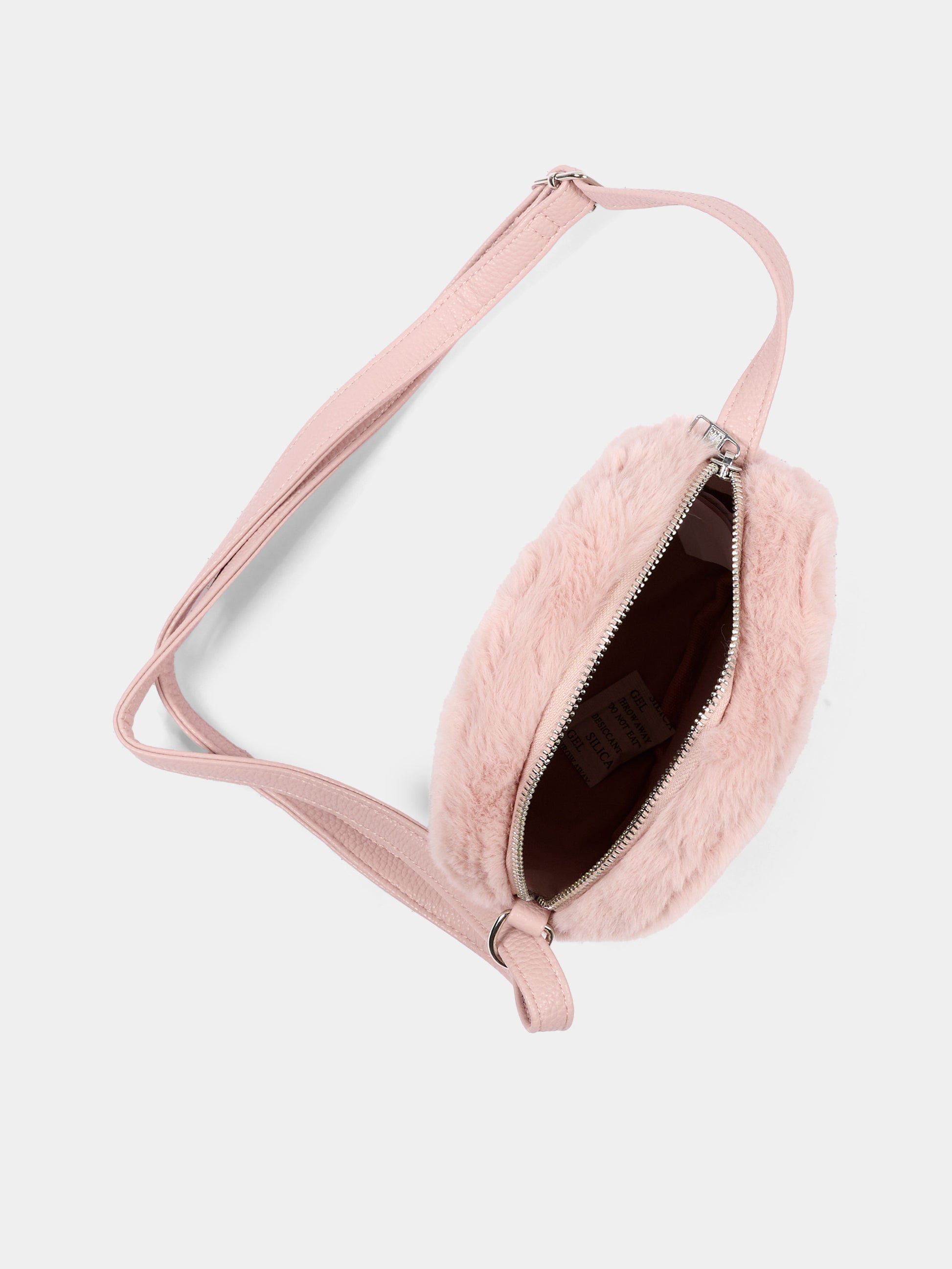 Borsa rosa Fluffy per bambina con smile,Molo,7W26V108 8058