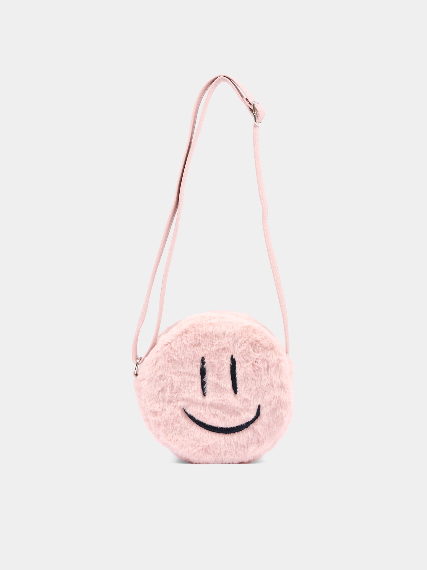 Borsa rosa Fluffy per bambina con smile,Molo,7W26V108 8058