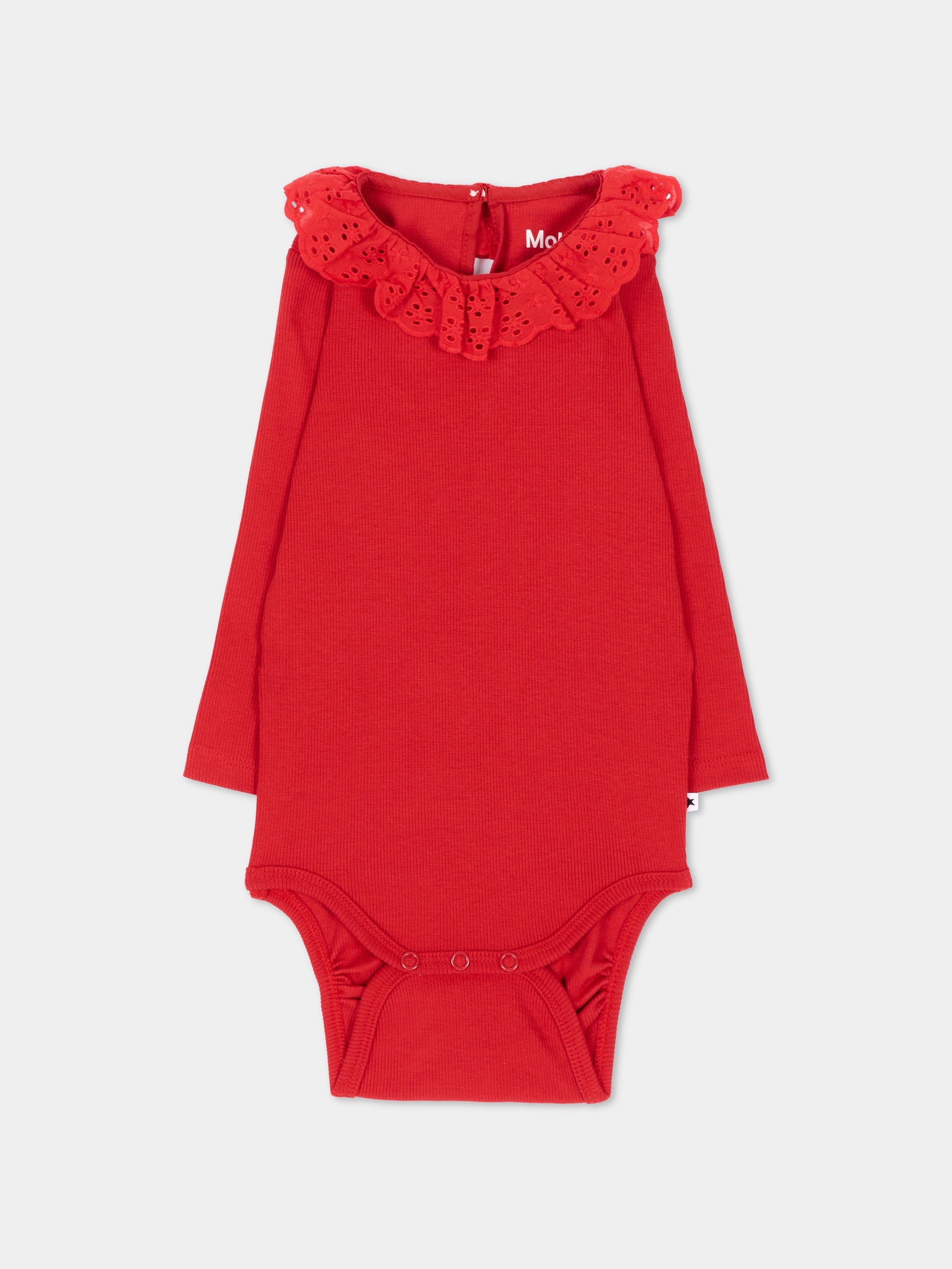 Body rosso Faye per neonata,Molo,4W26B204 5726