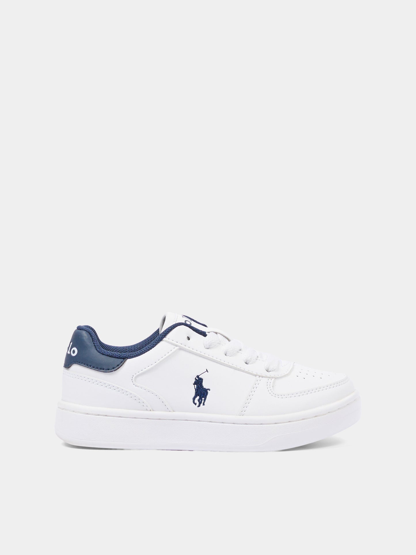 Sneakers bianche per bambino,Ralph Lauren Kids,RF103793