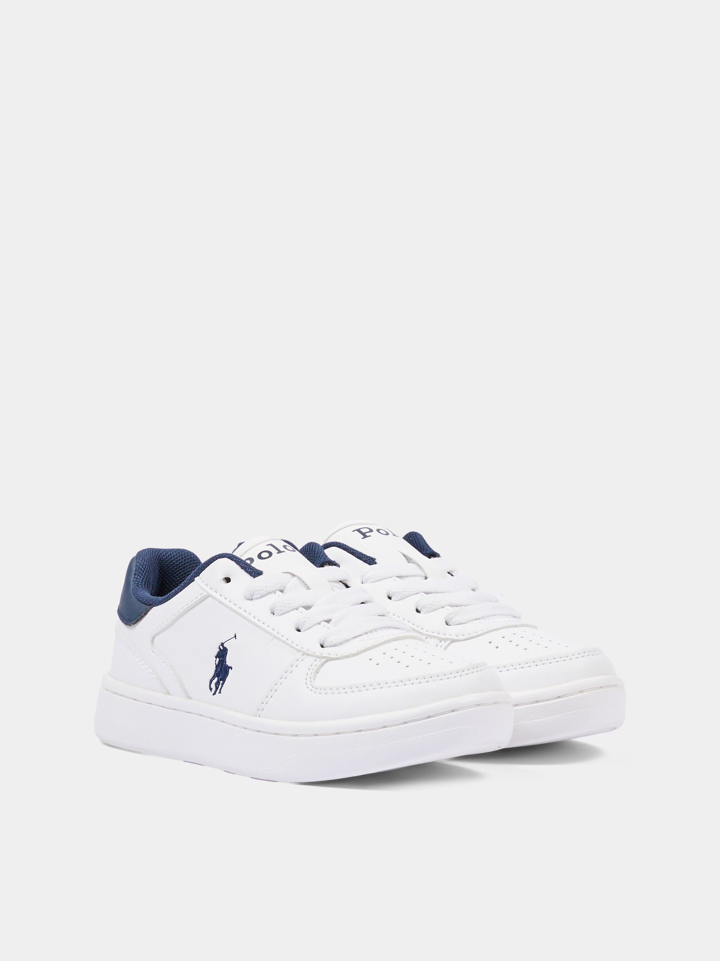 Sneakers bianche per bambino,Ralph Lauren Kids,RF103793