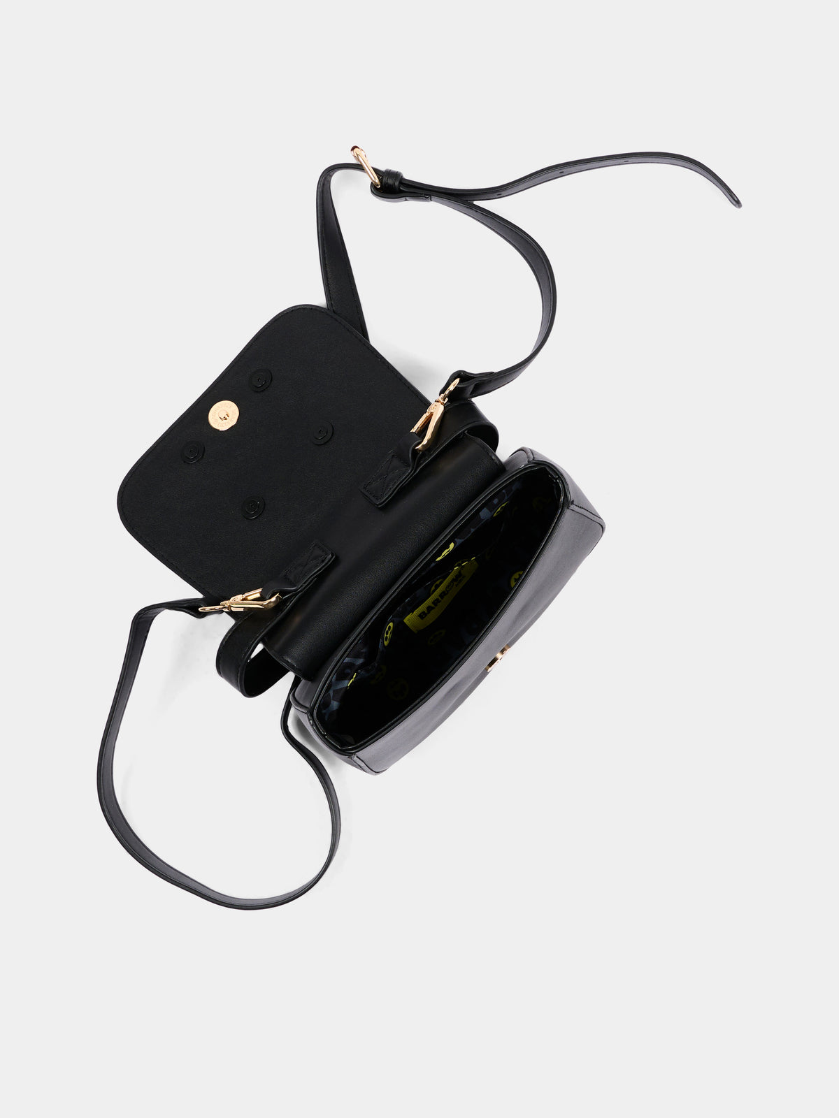 Borsa nera per bambina con smile,Barrow,F6BKJGBA178 110