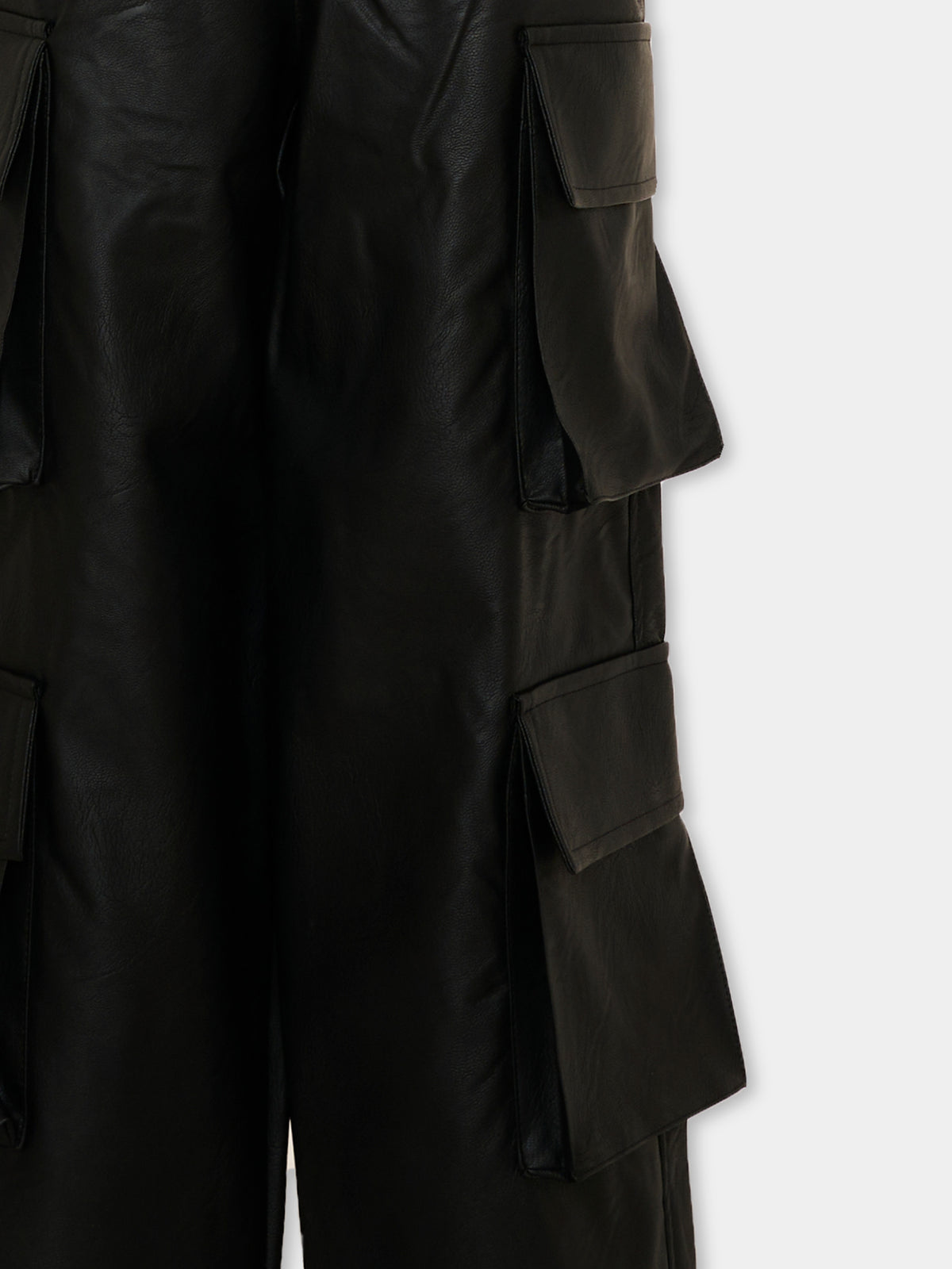 Pantalone nero per bambina cargo,Barrow,F6BKJGPA147 110