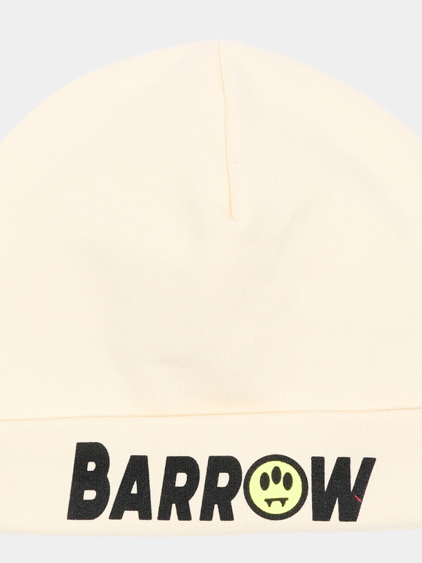 Berretto avorio per bambini con logo,Barrow,F6BKJUHT112 013