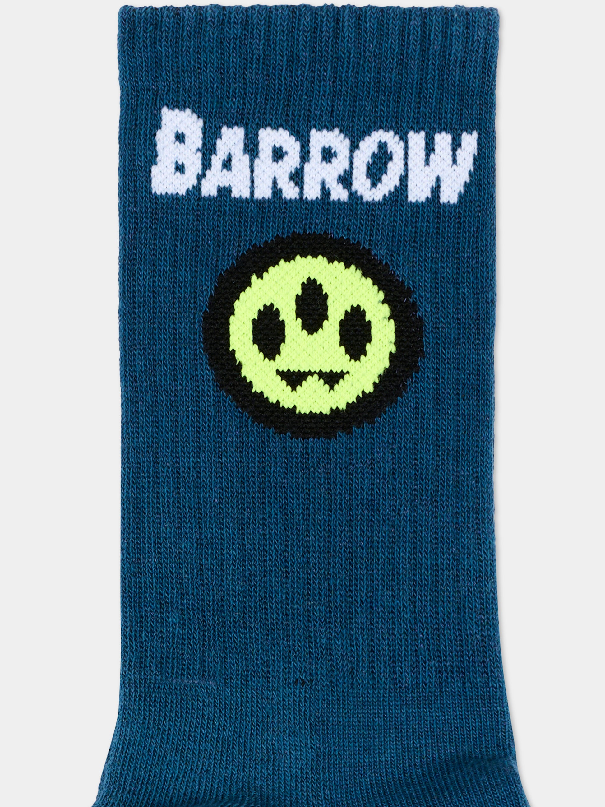 Calza Spugna azzurra per bambini con logo,Barrow,F6BKJUSO111 059
