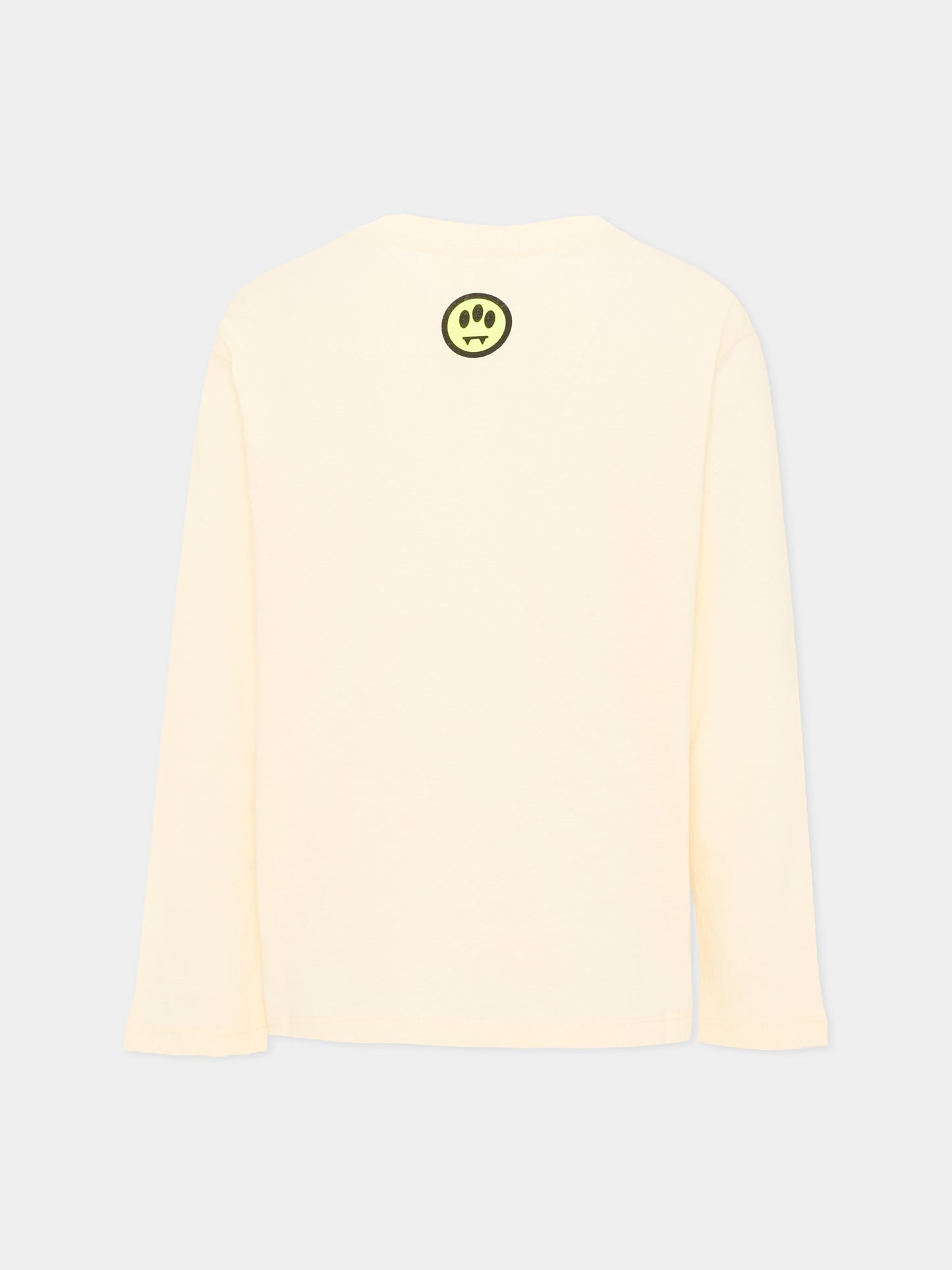 T-Shirt avorio per bambini con orsetto,Barrow,F6BKJUTH059 013