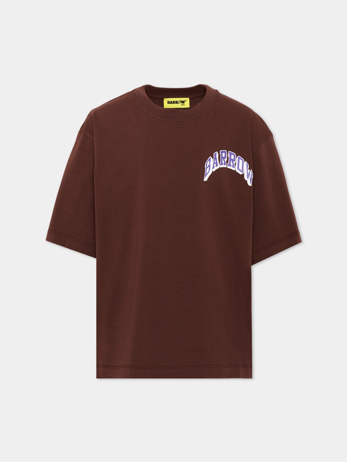 T-Shirt marrone per bambini con orsetto,Barrow,F6BKJUTH095 408