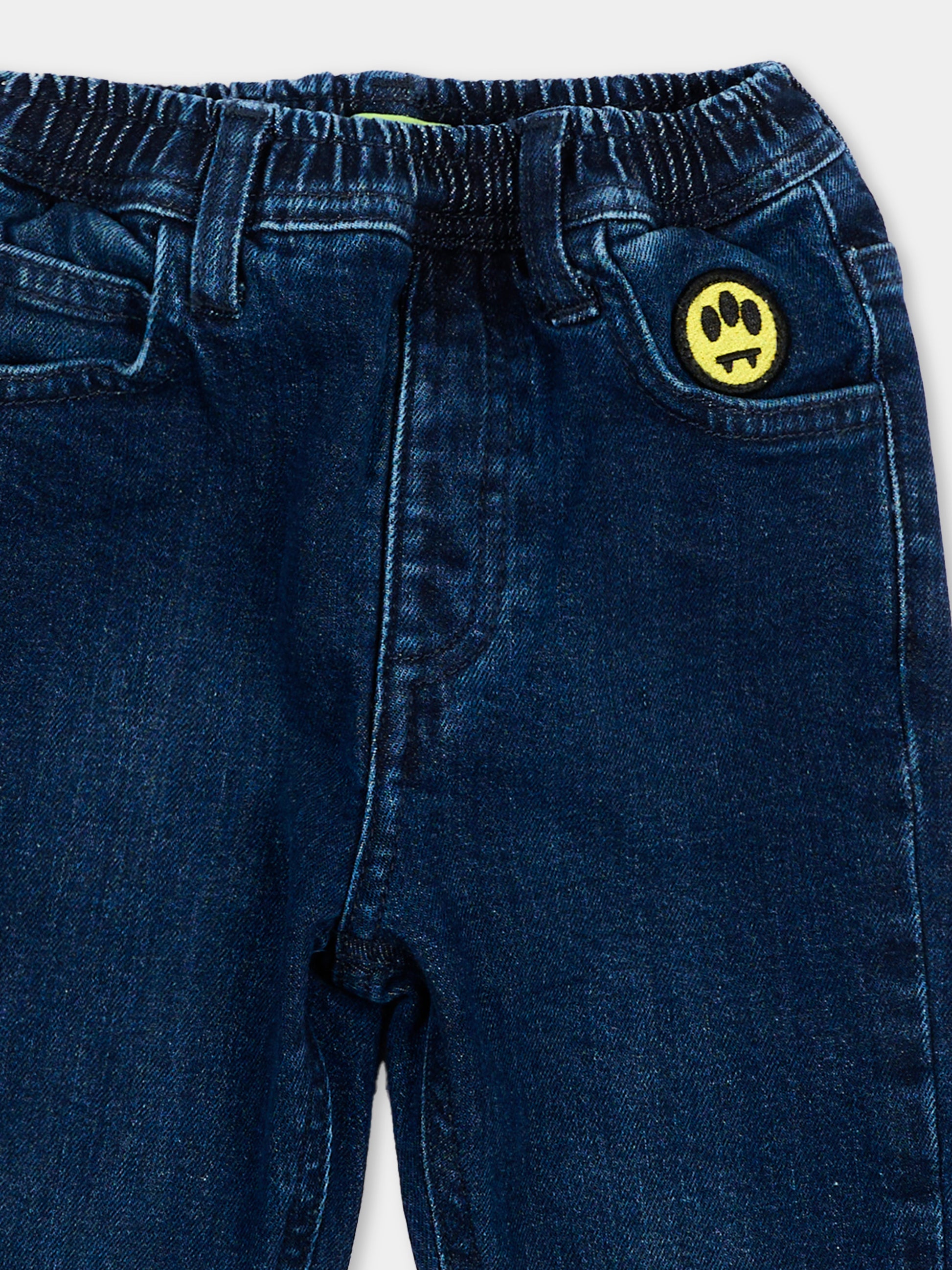 Jeans blu per neonati con smile,Barrow,F6BKUNDP193 062