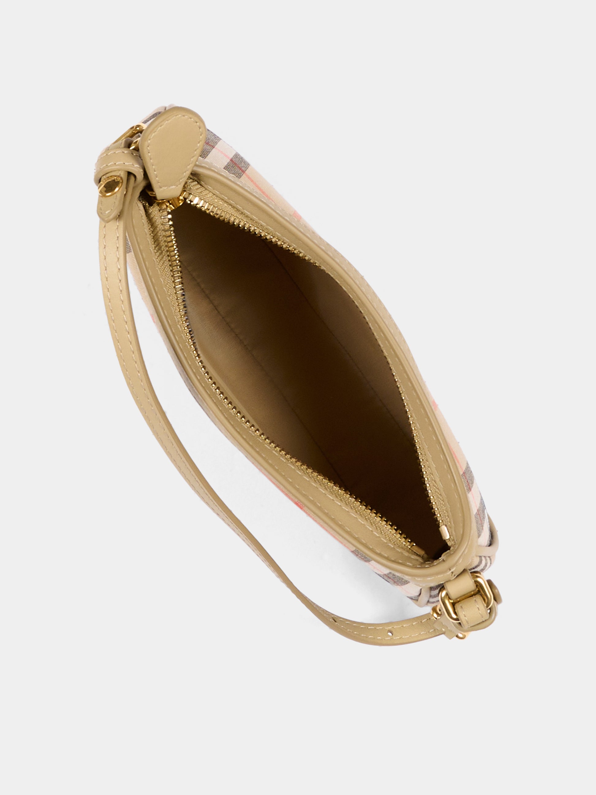 Borsa casual beige per bambina con Check Vintage,Burberry Kids,8126023 B9368