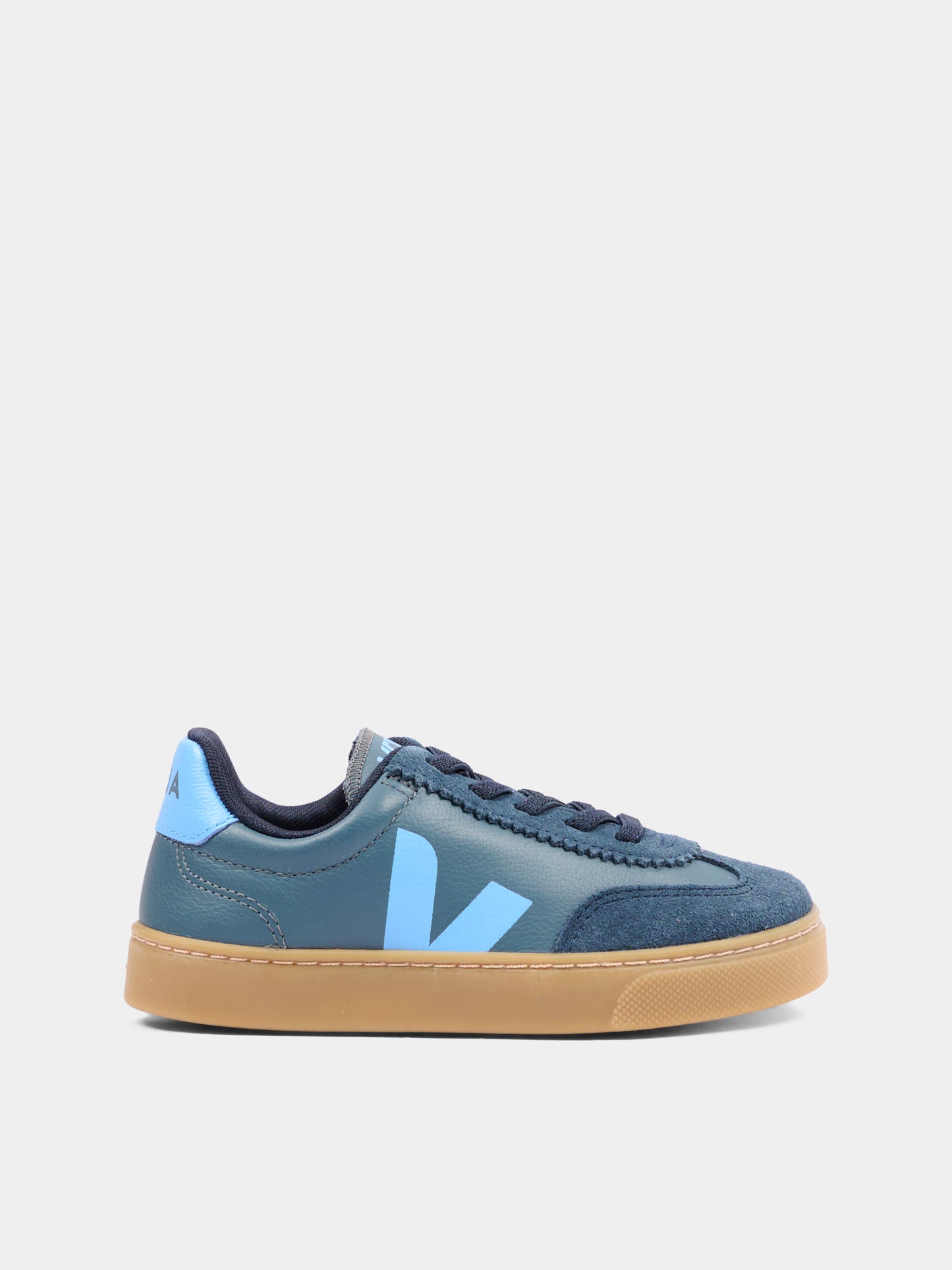 Sneakers blu per bambino,Veja,SY2021819C