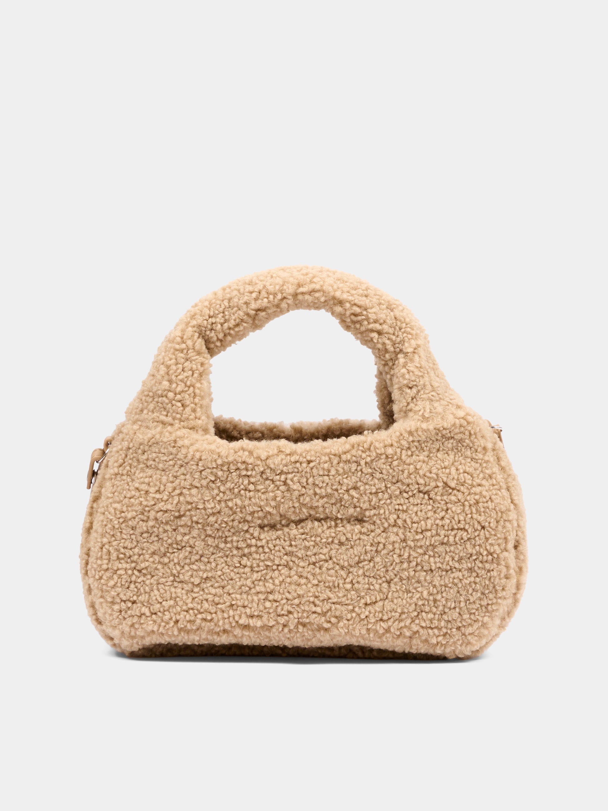 Borsa beige con etichetta logo per bambina,Mm6 Maison Margiela,M61143 MM09I M6714