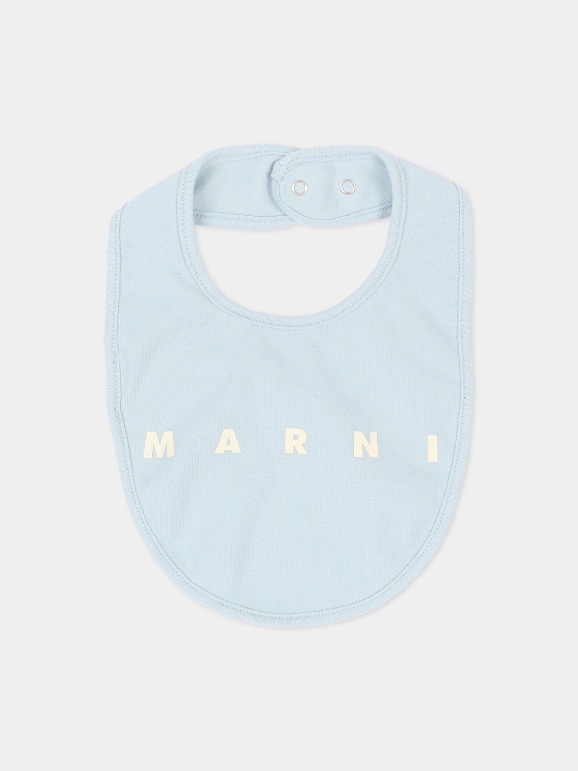 Set Tutine azzurro per neonato,Marni Kids,M01988 M00Y3 0M867