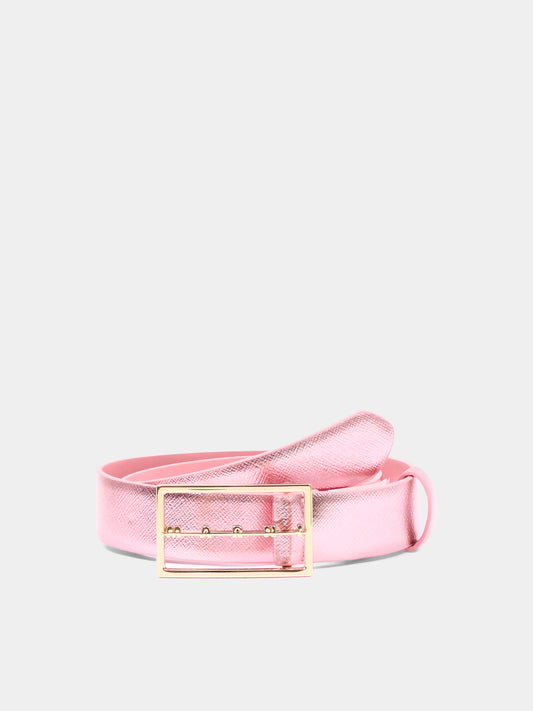 Cintura rosa per bambina laminata,Marni Kids,M01997 M00YE 0M355