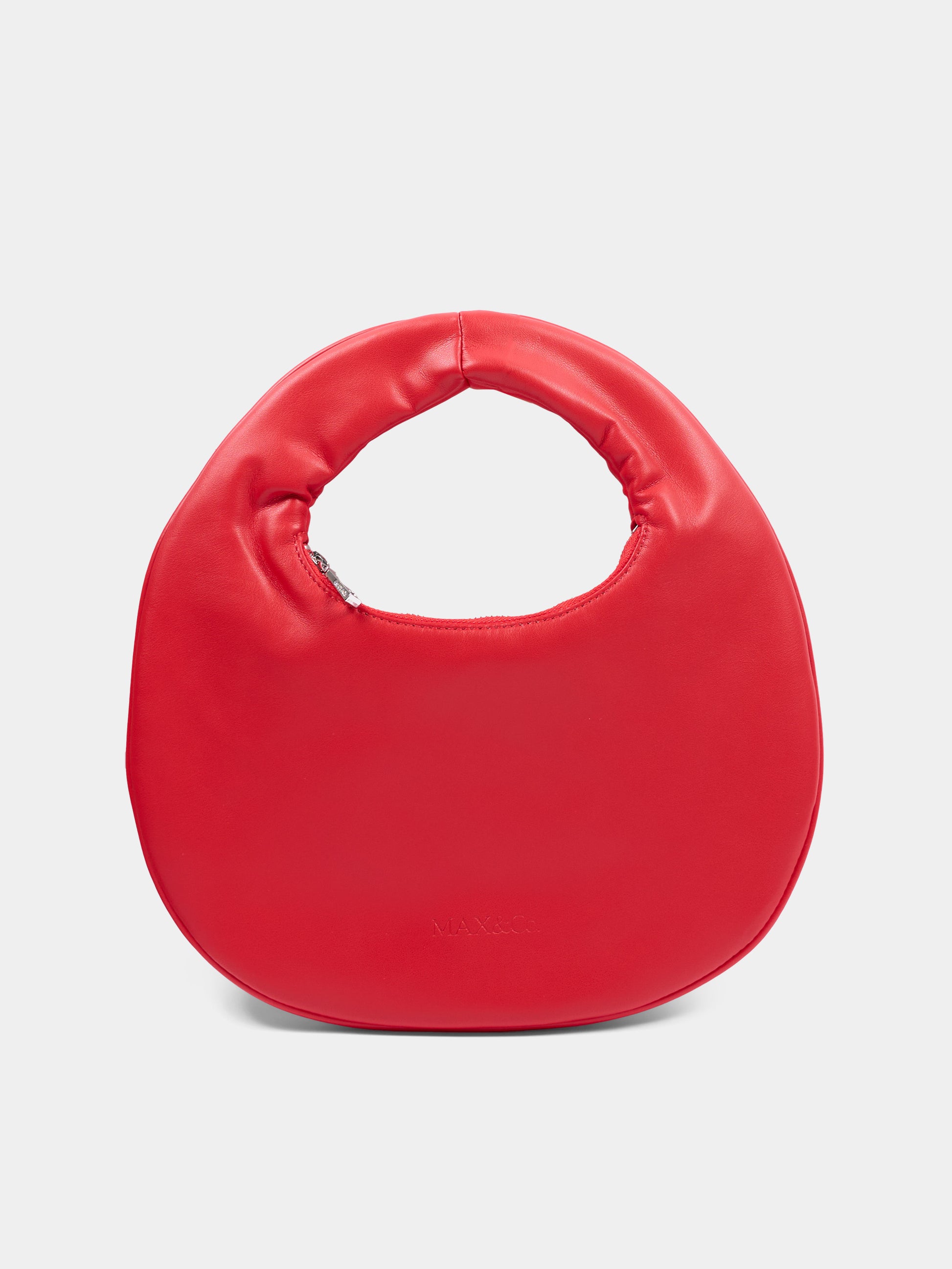Borsa rossa per bambina con zip,Max&co,MX0363 MX02Q MX400