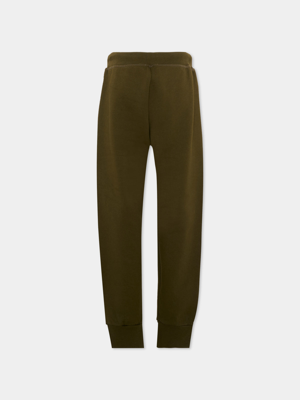 Pantalone verde per bambini con logo,Dsquared2,DQ3562 D0AJ2 DQ558