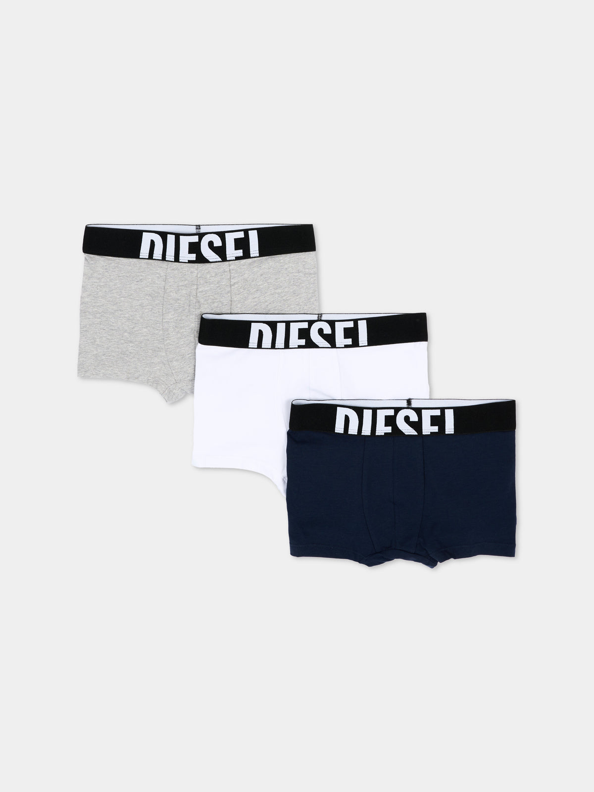 Boxer multicolor per bambino con logo,Diesel,J03124 KYATR K9632