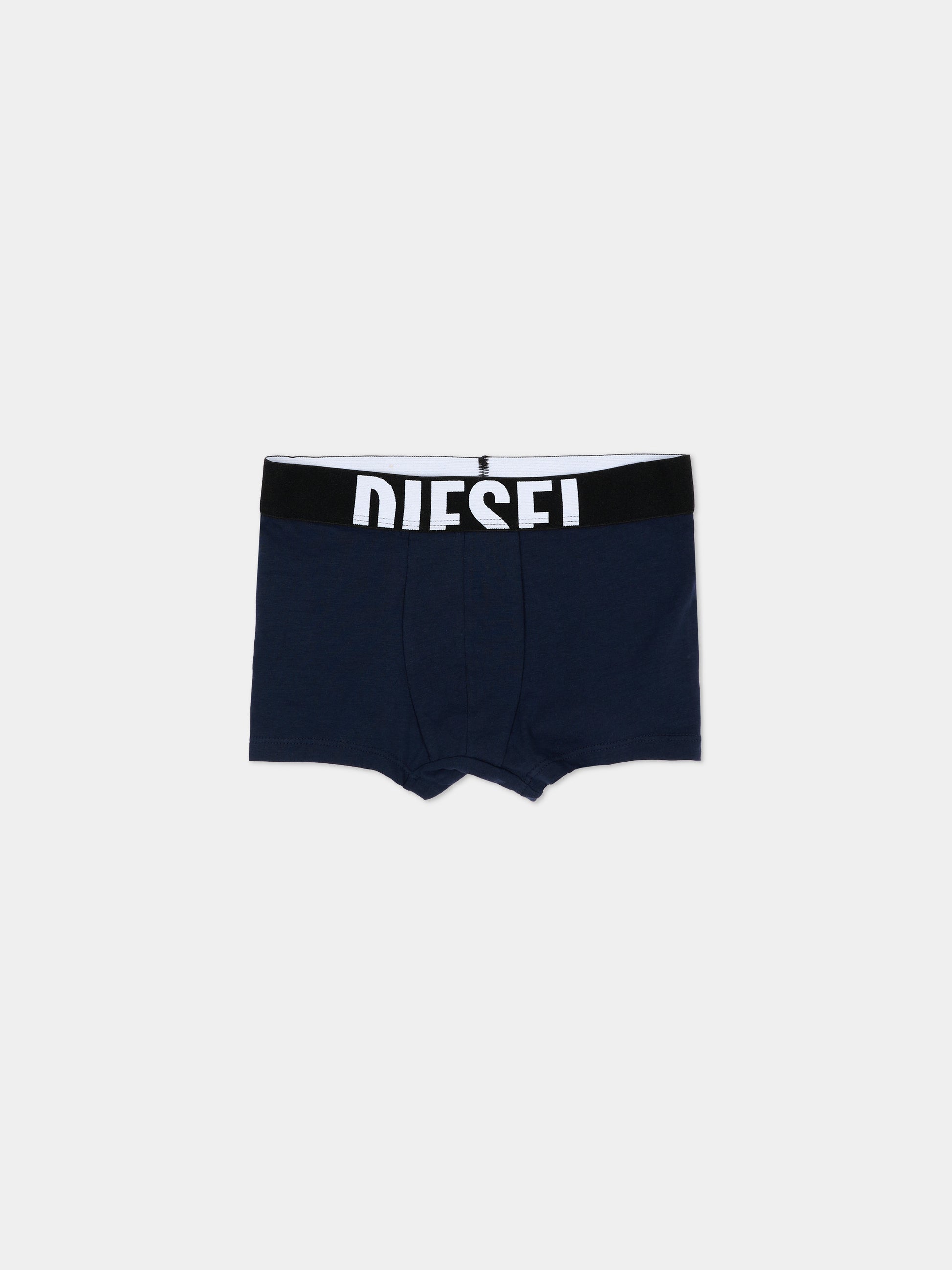Boxer multicolor per bambino con logo,Diesel,J03124 KYATR K9632