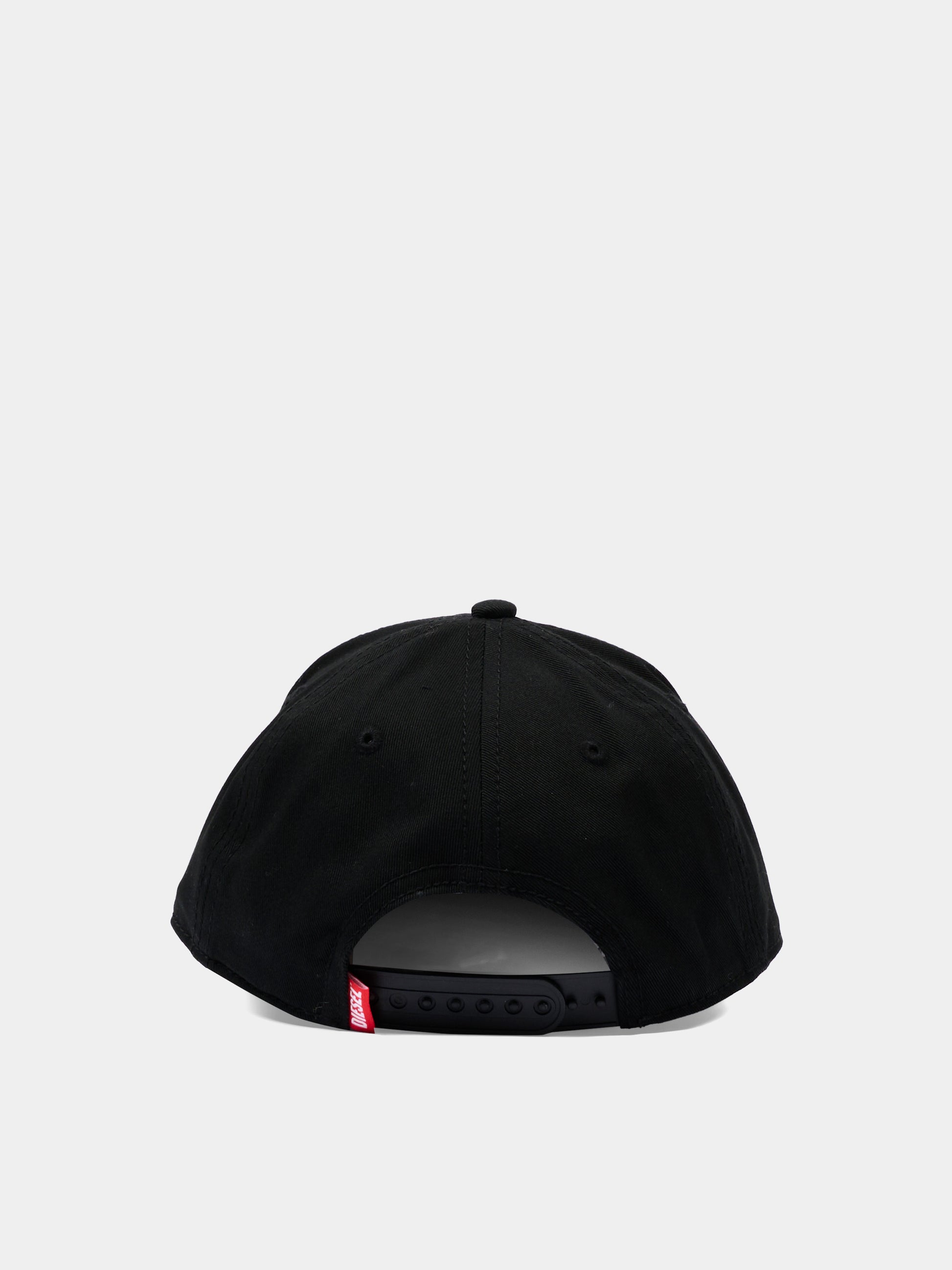 Cappello nero per bambino con logo,Diesel,J03129 KXA77 K900