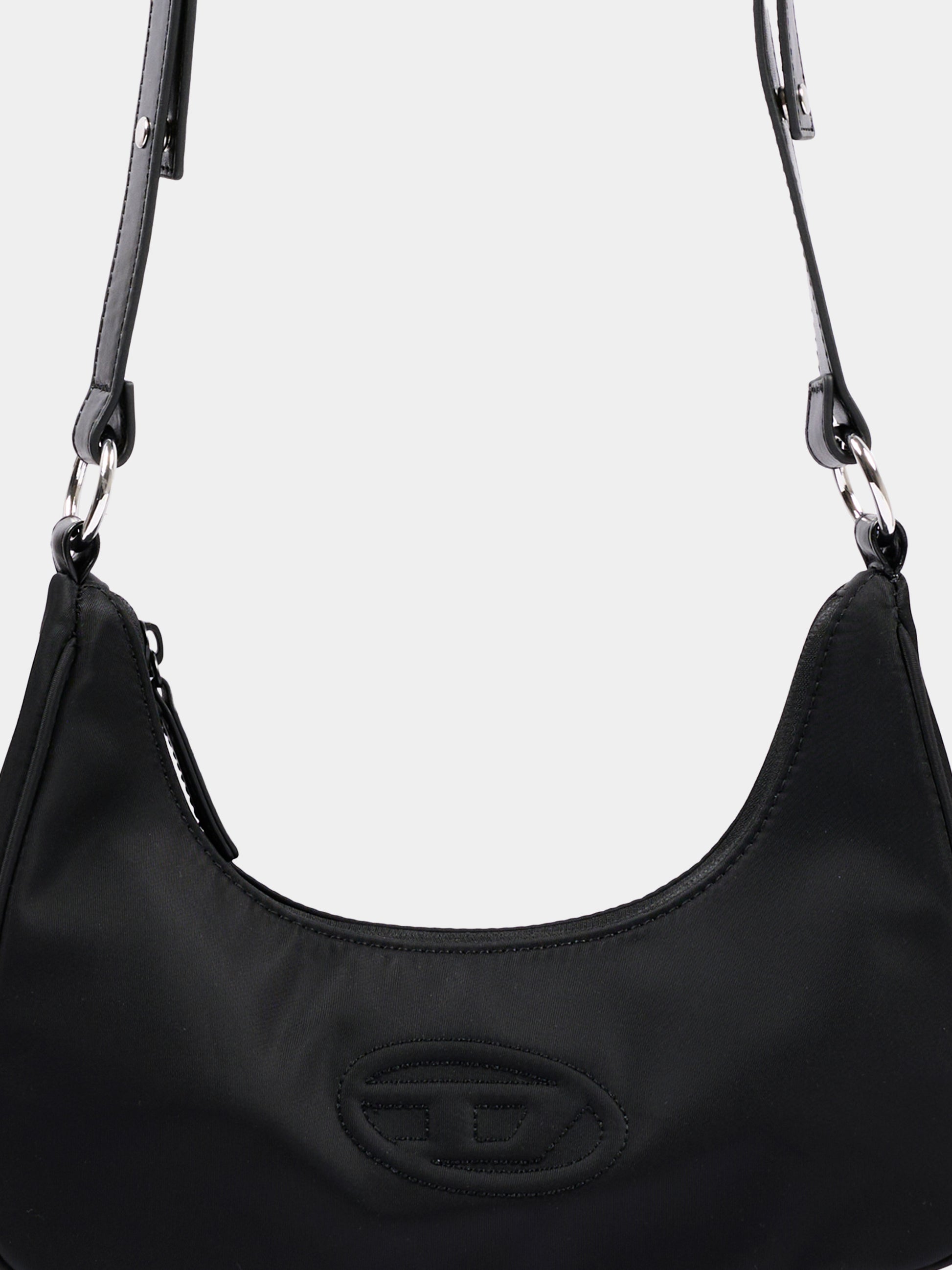 Borsa casual nera per bambina con logo,Diesel,J03143 KXBEW K900