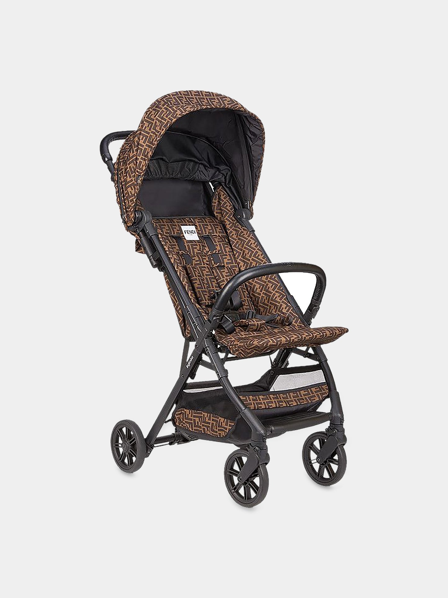 Passeggino marrone da cabina,Fendi Kids,BUV029 AWLV F0VAT