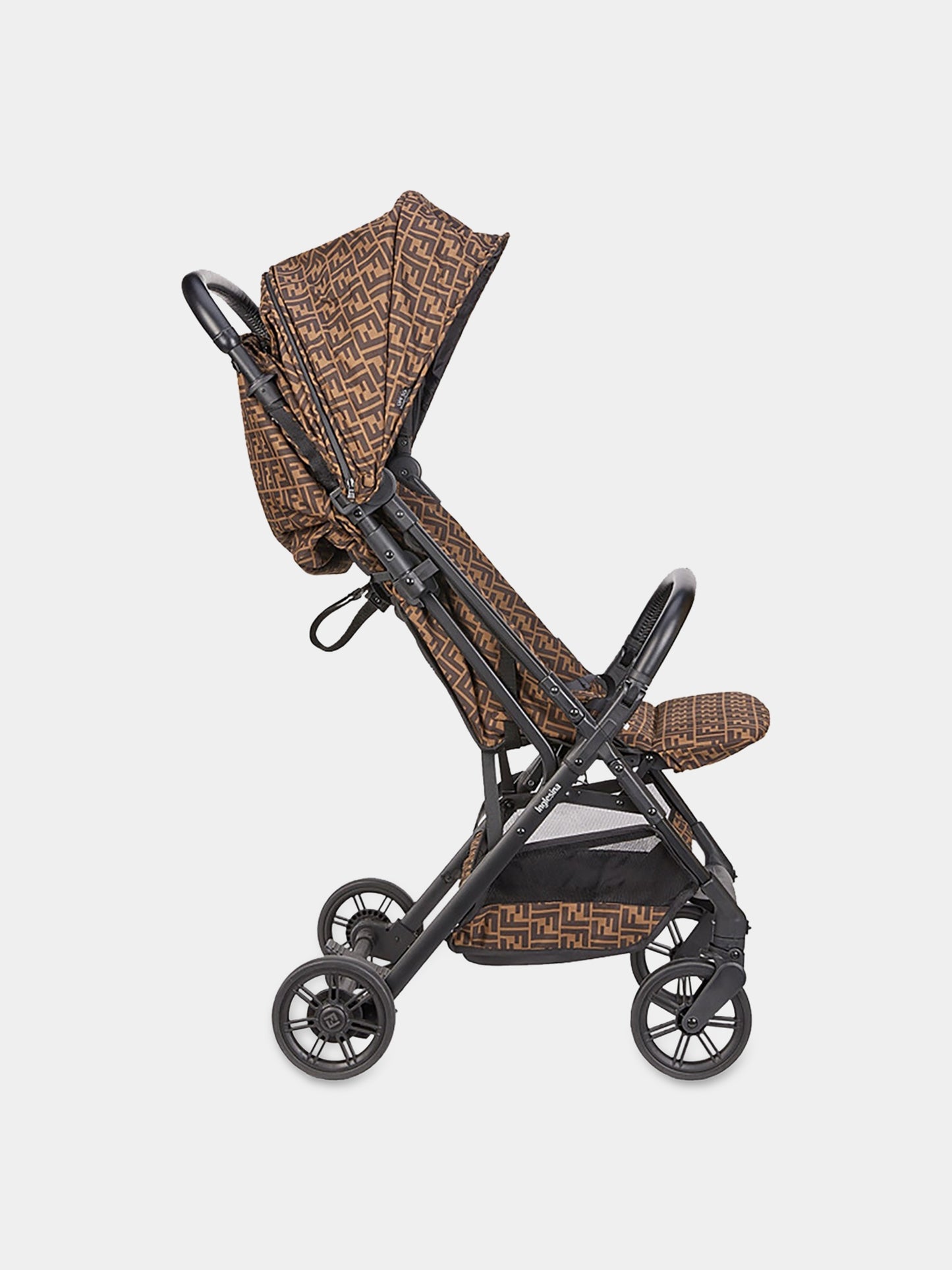 Passeggino marrone da cabina,Fendi Kids,BUV029 AWLV F0VAT