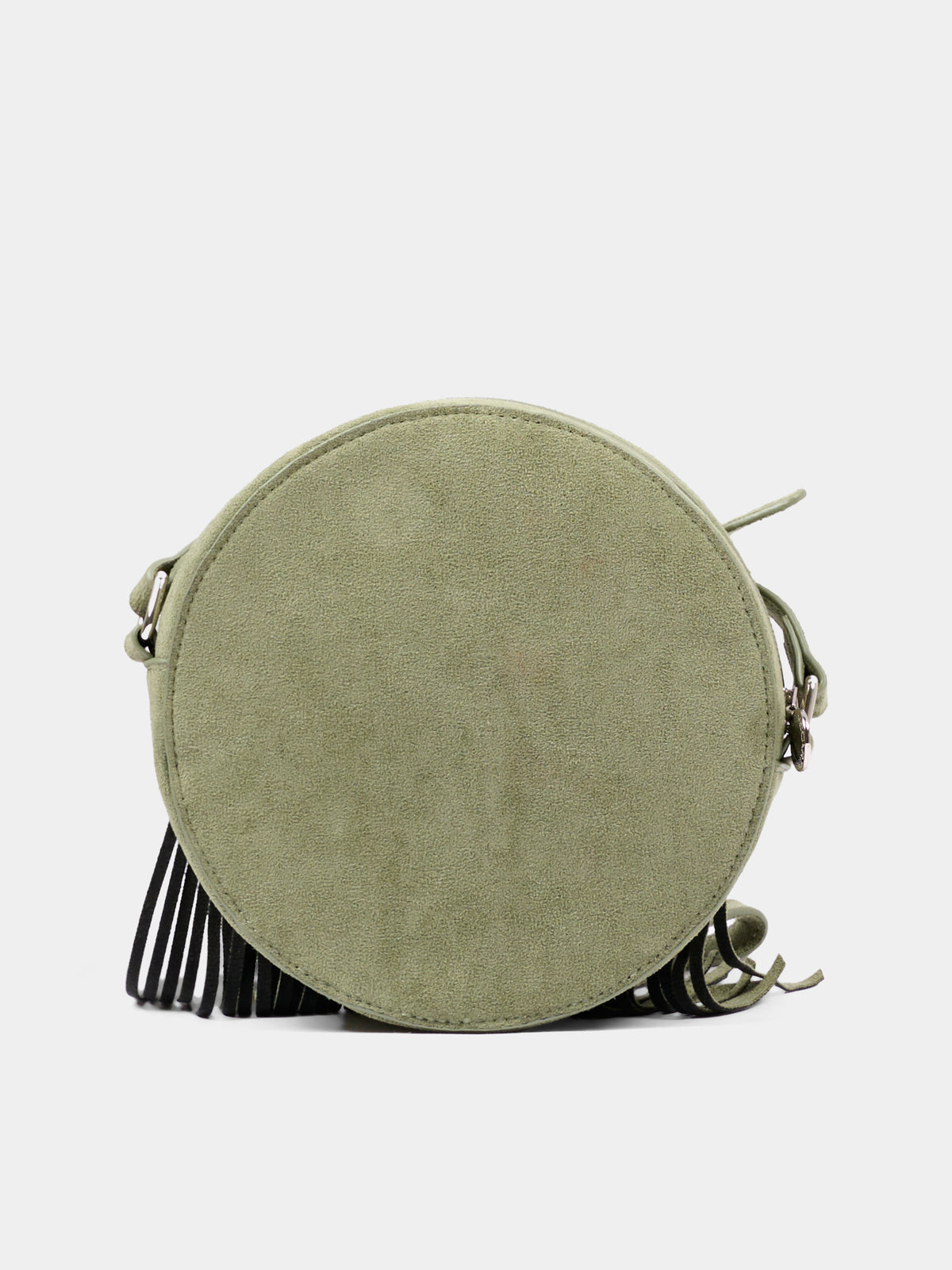 Borsa verde per bambina con frange,Stella Mccartney Kids,TZ0A68 Z4048 70G