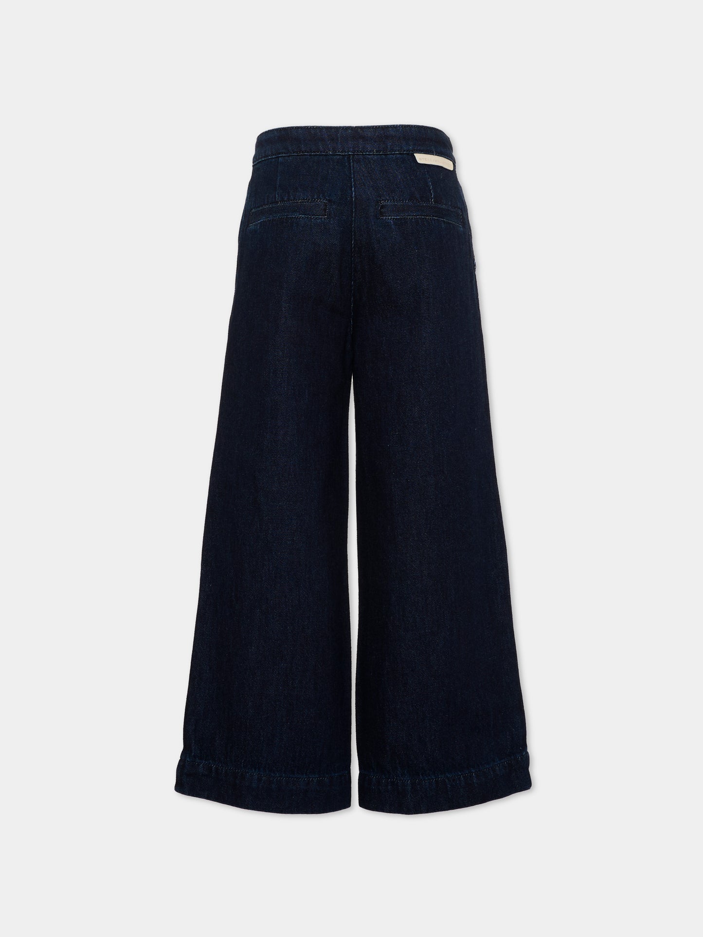 Jeans denim per bambina con ricami,Stella Mccartney Kids,TZ6E40 Z0746 620