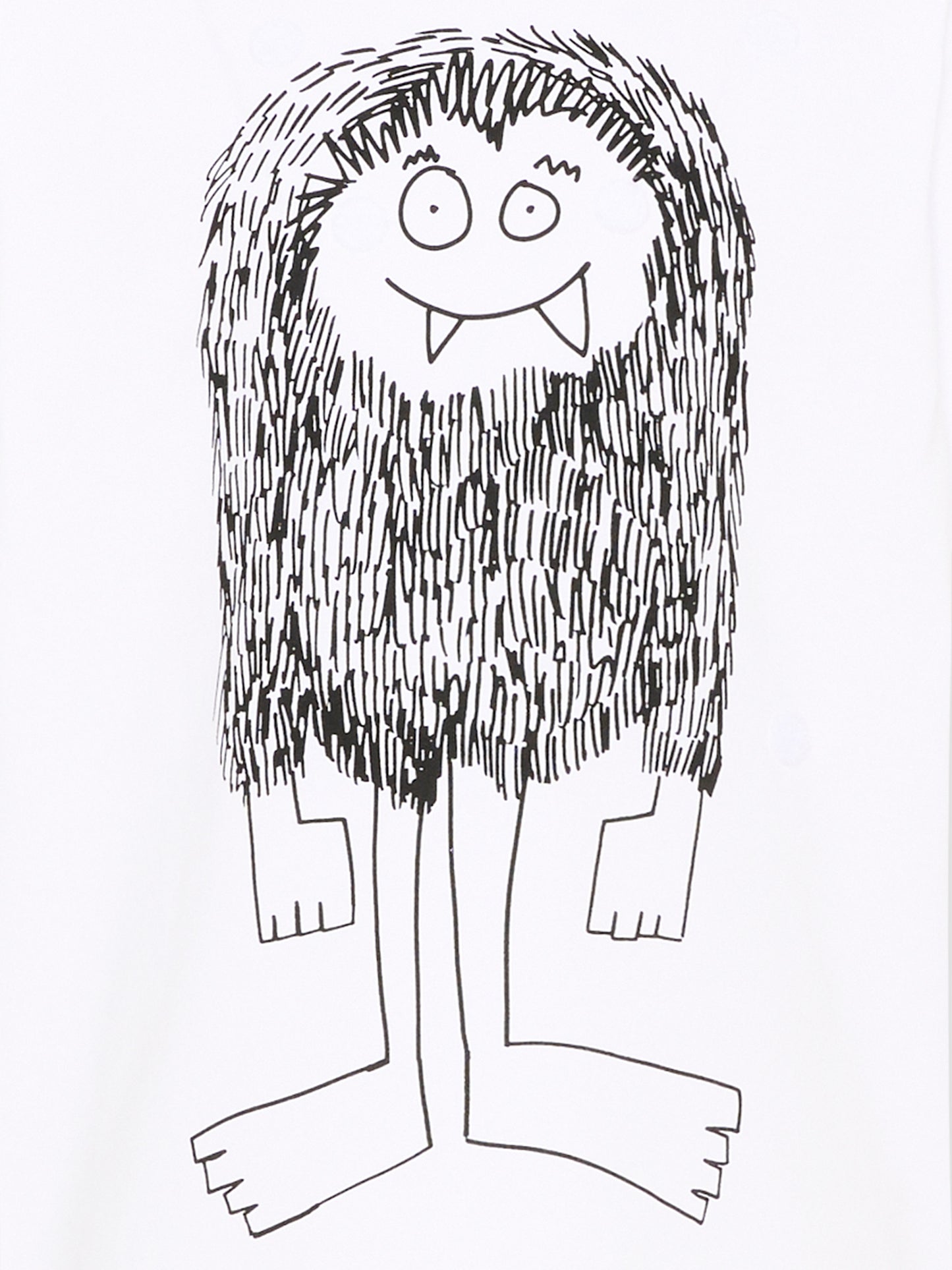 T-shirt bianca per bambino con stampa,Stella Mccartney Kids,TZ8Q81 Z3772 100