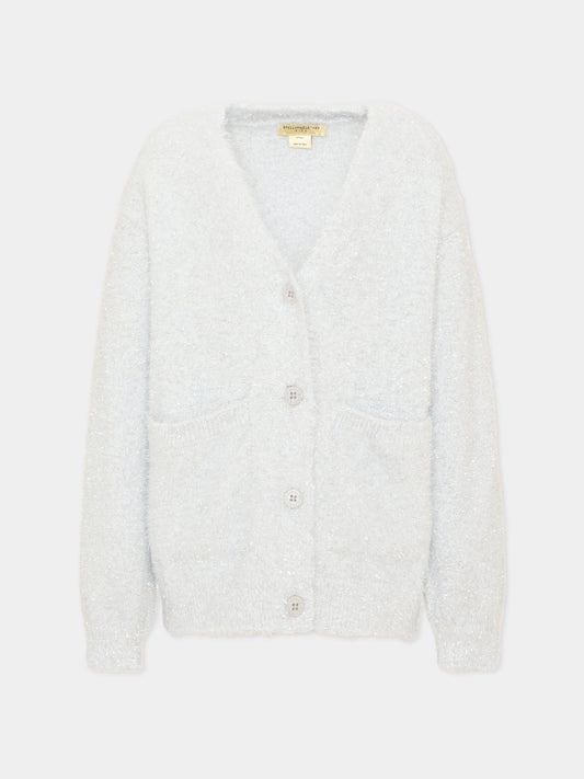 Cardigan grigio per bambina,Stella Mccartney Kids,TZ9B40 Z4166 925