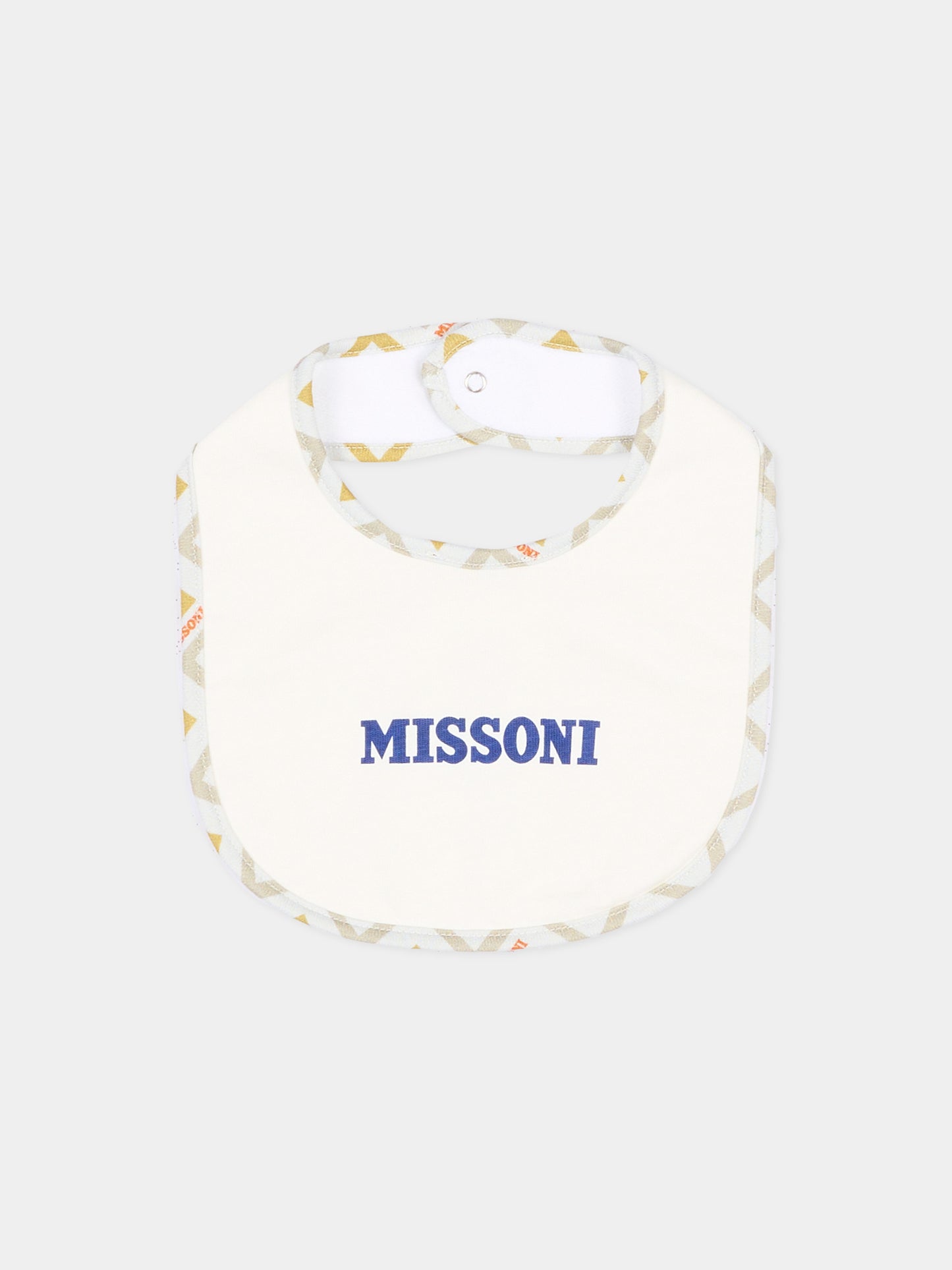 Set tutina multicolor per neonato con chevron,Missoni,MZB320 Z4094 960MC