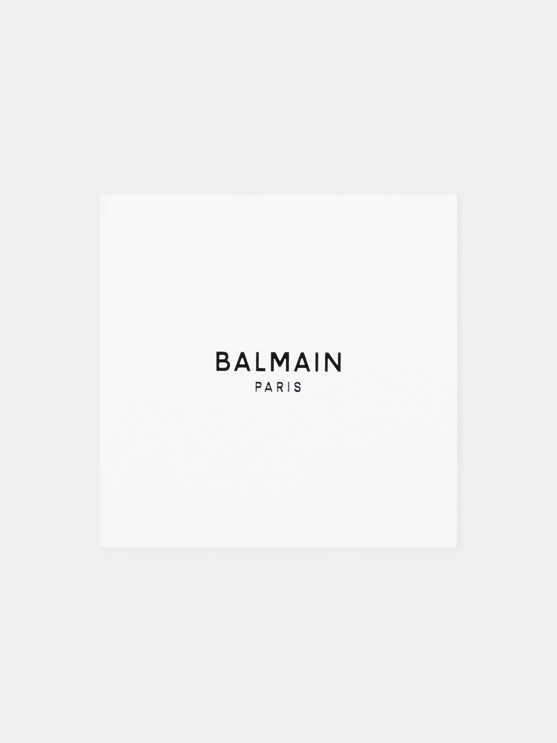 Set tutina celeste per neonato con logo,Balmain Kids,BZB310 Z3672 60CAV