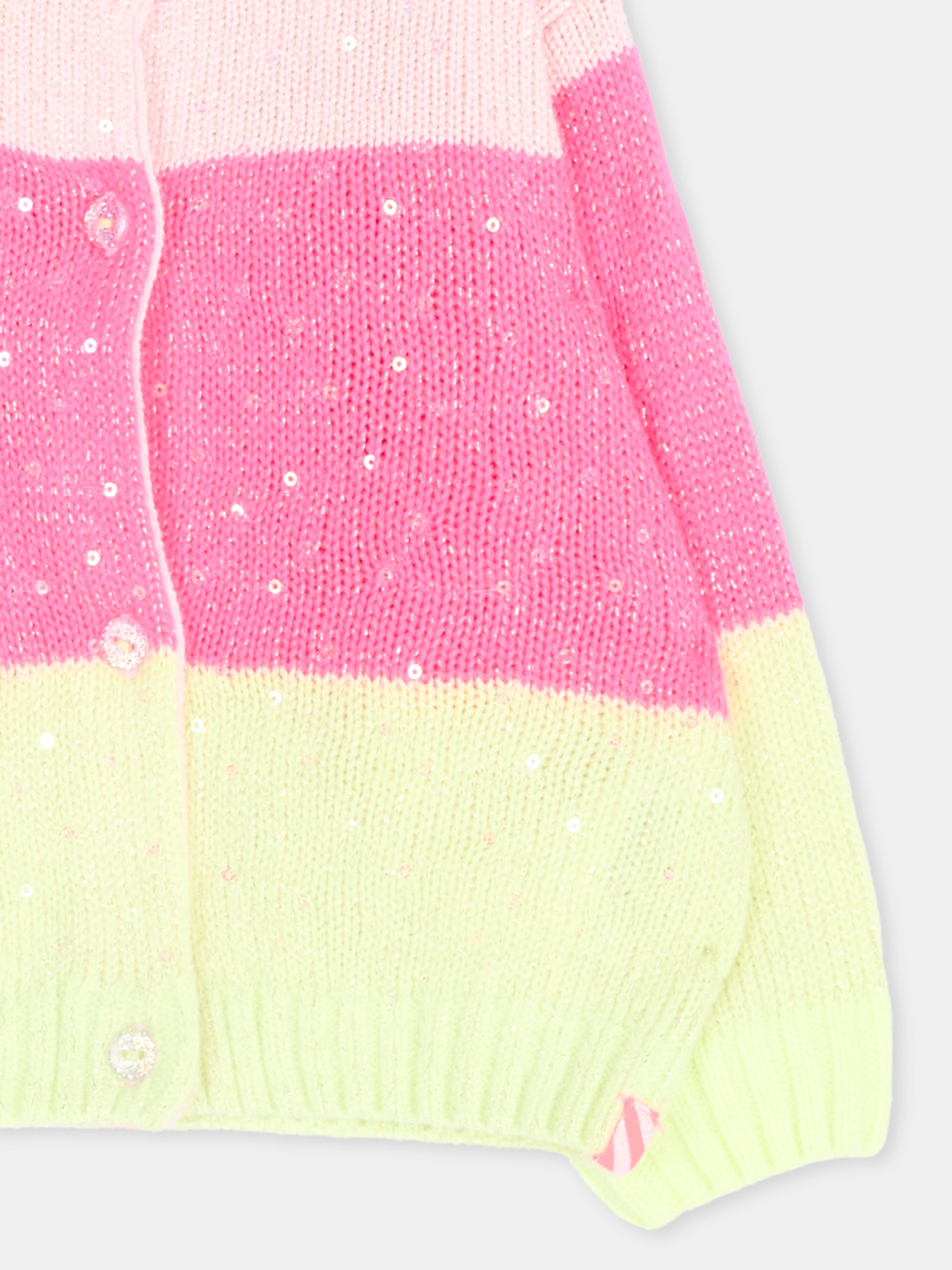 Cardigan multicolor per neonata,Billieblush,U22246 475