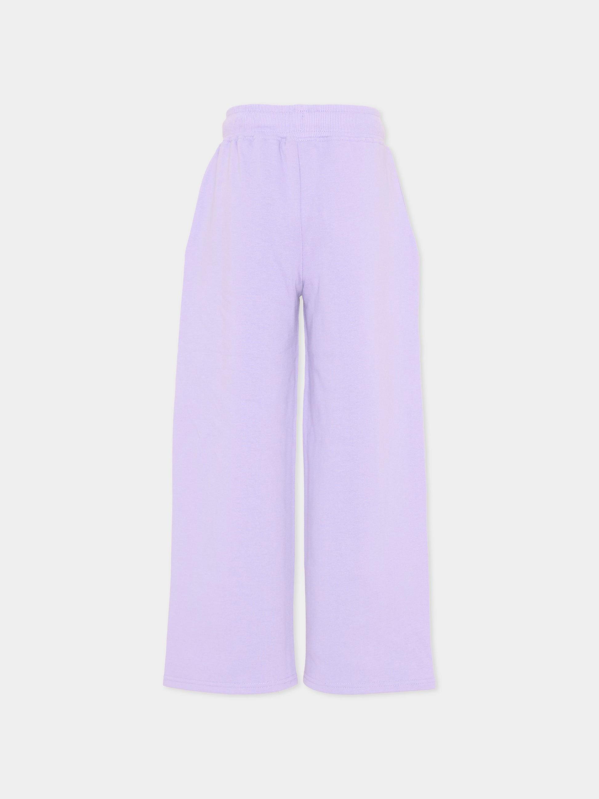 Pantalone lilla per bambina,Billieblush,U22424 90E
