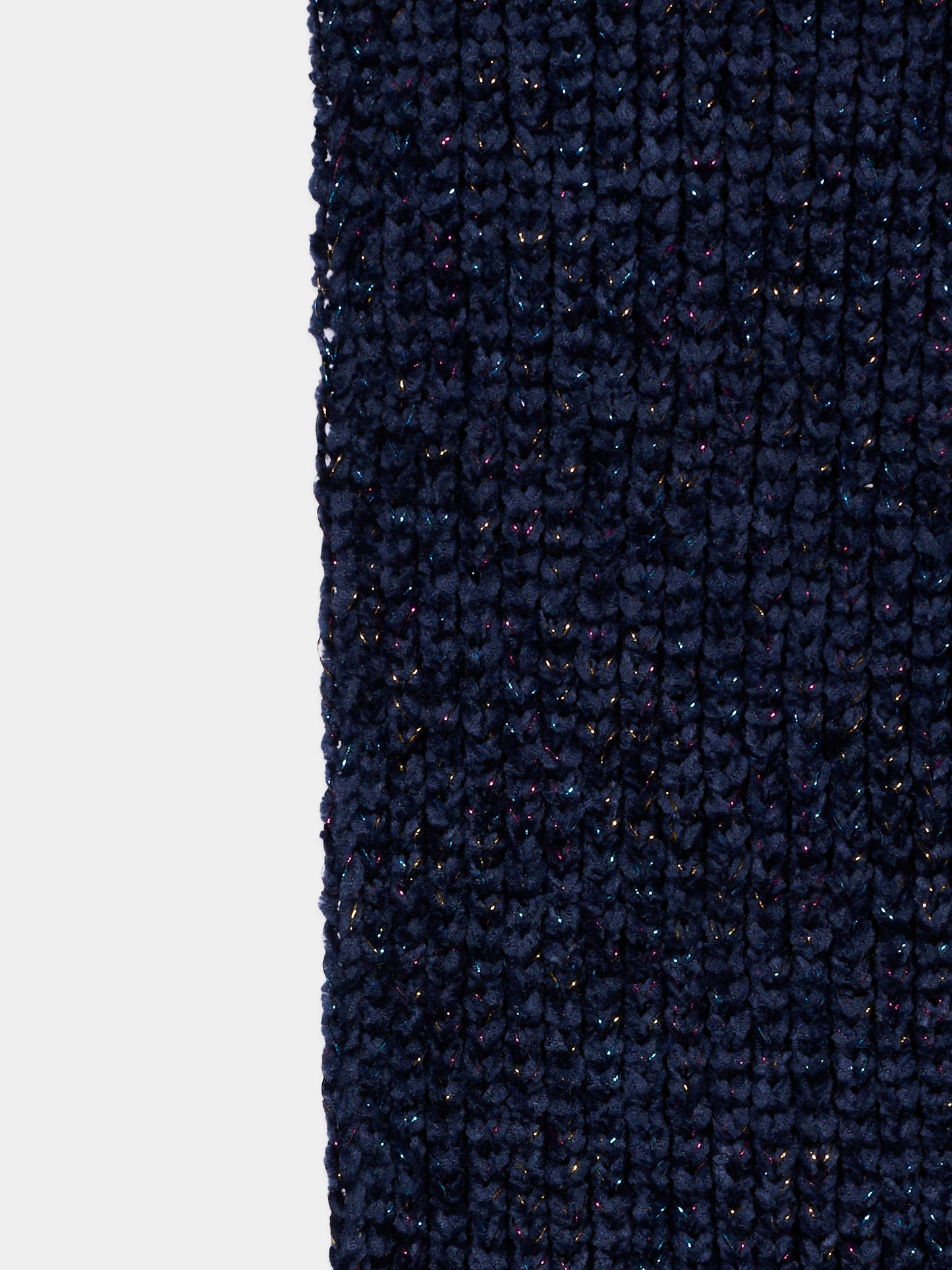 Sciarpa blu per bambina con logo,Billieblush,U22519 85T