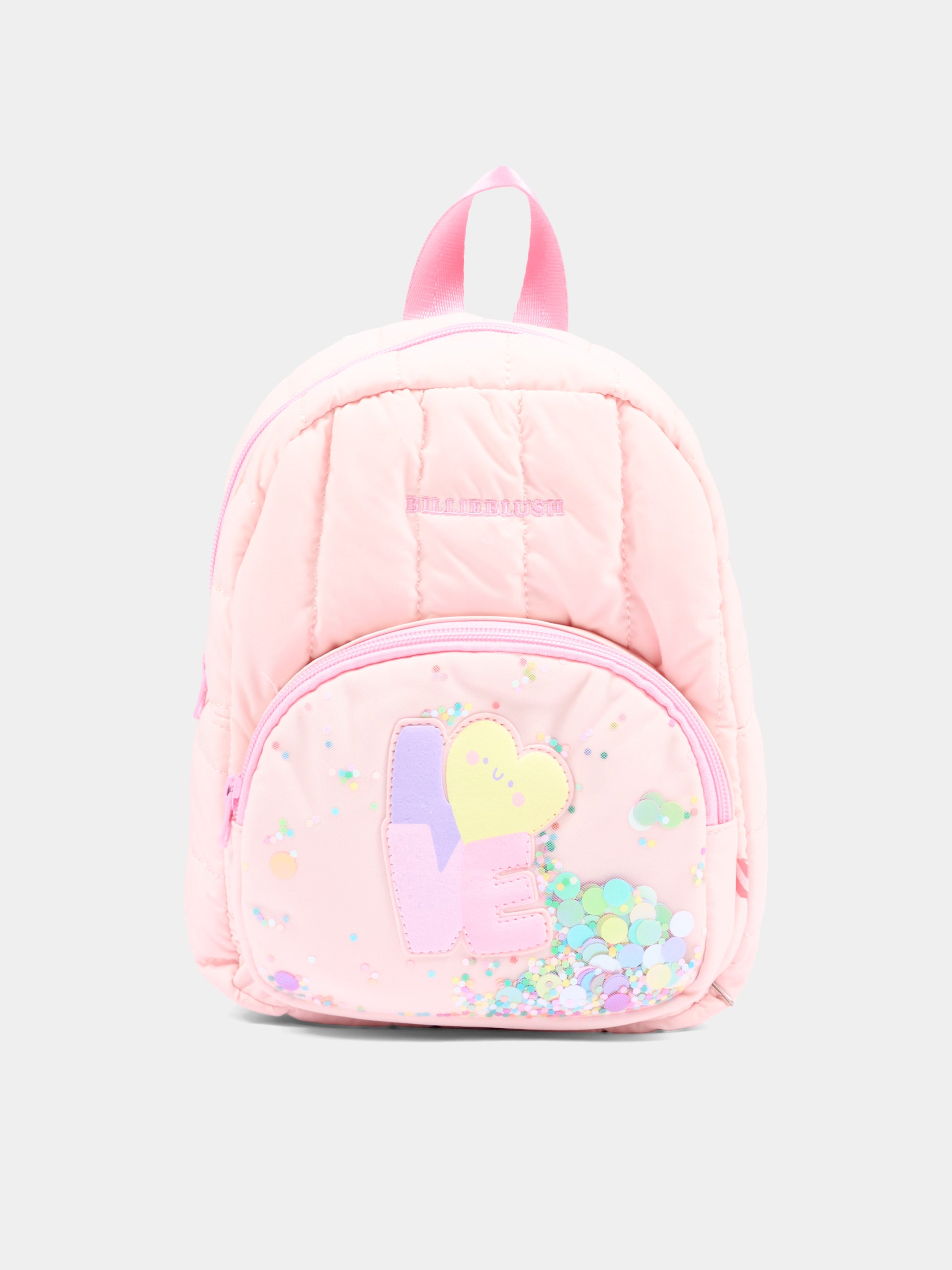 Zaino rosa per neonata con logo,Billieblush,U22545 475