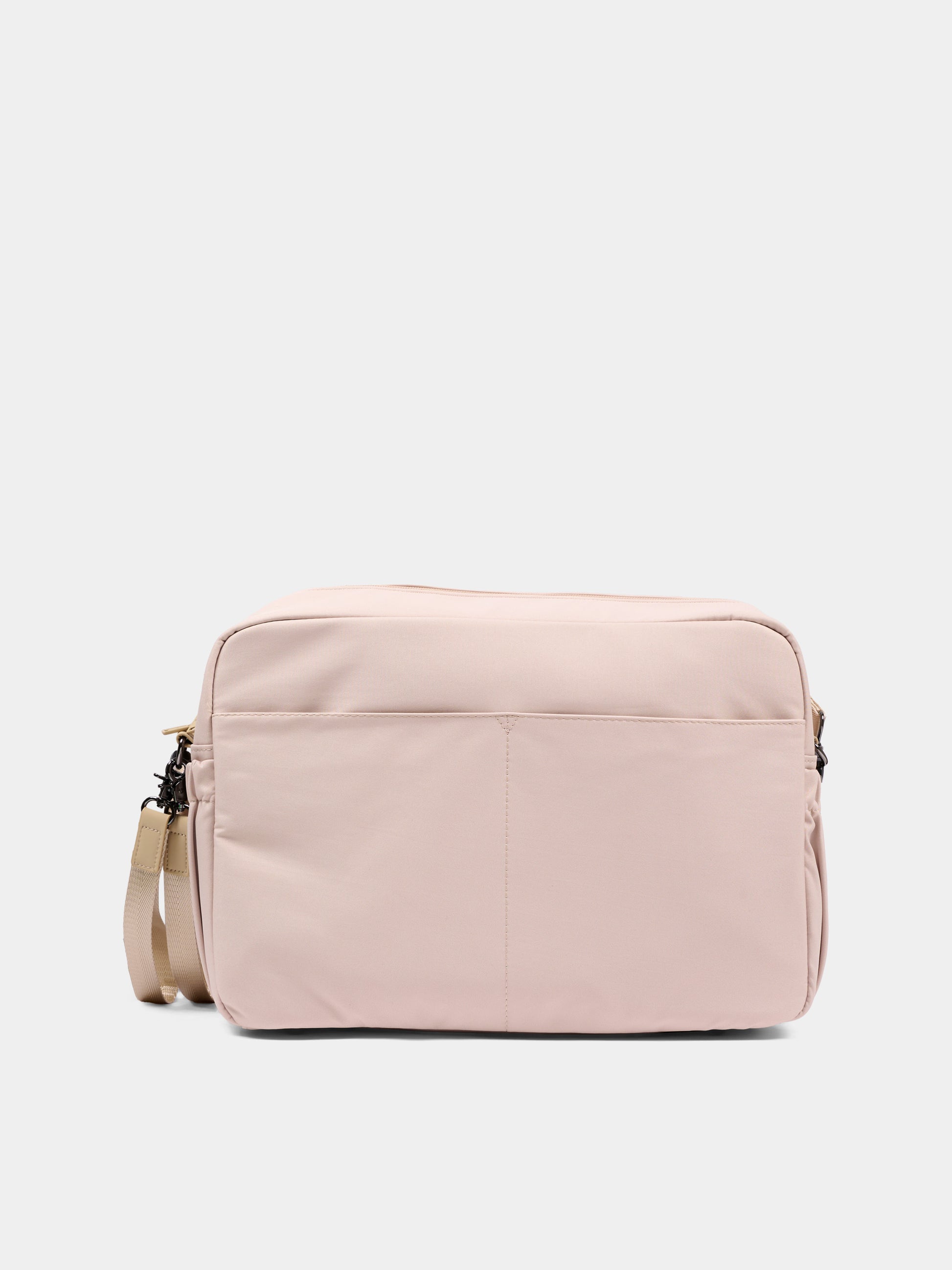 Borsa mamma beige per neonati con logo,Boss,J53178 249