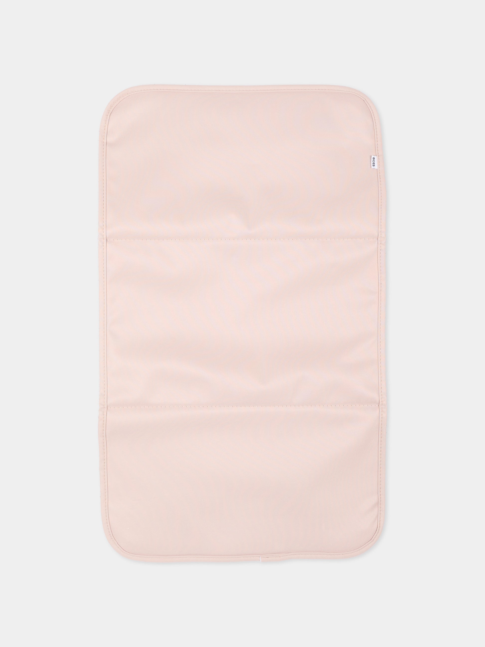 Borsa mamma beige per neonati con logo,Boss,J53178 249
