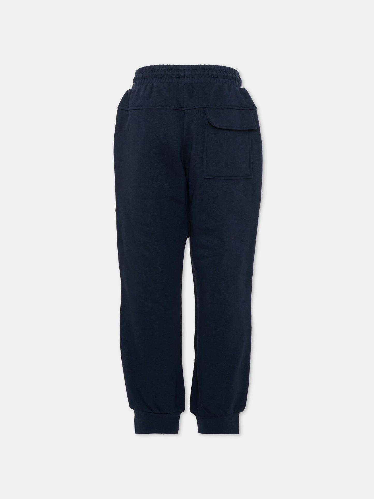 Pantalone blu per bambino con logo,Boss,J53352 849