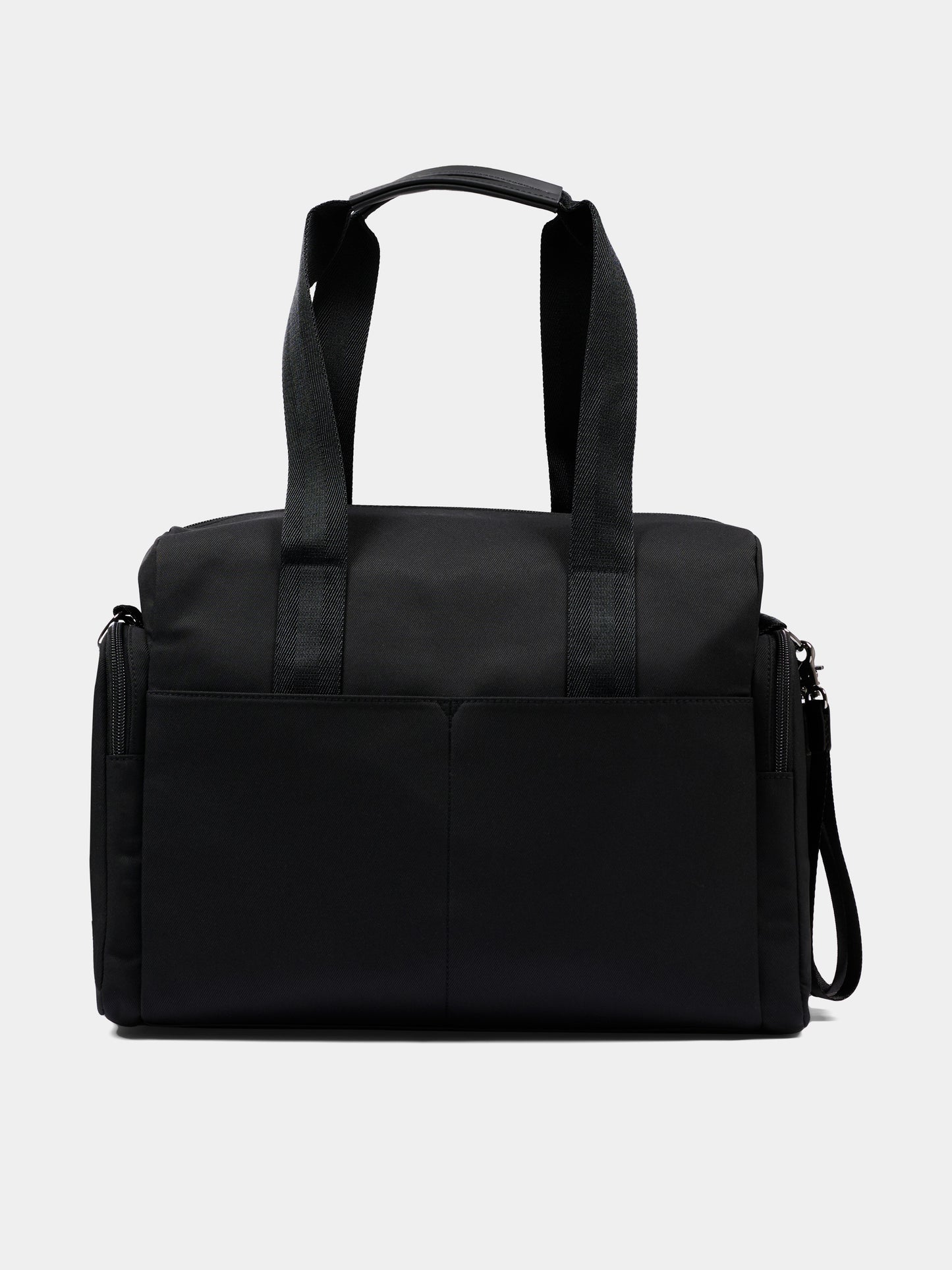 Borsa mamma nera per neonati con logo,Boss,J53561 09B