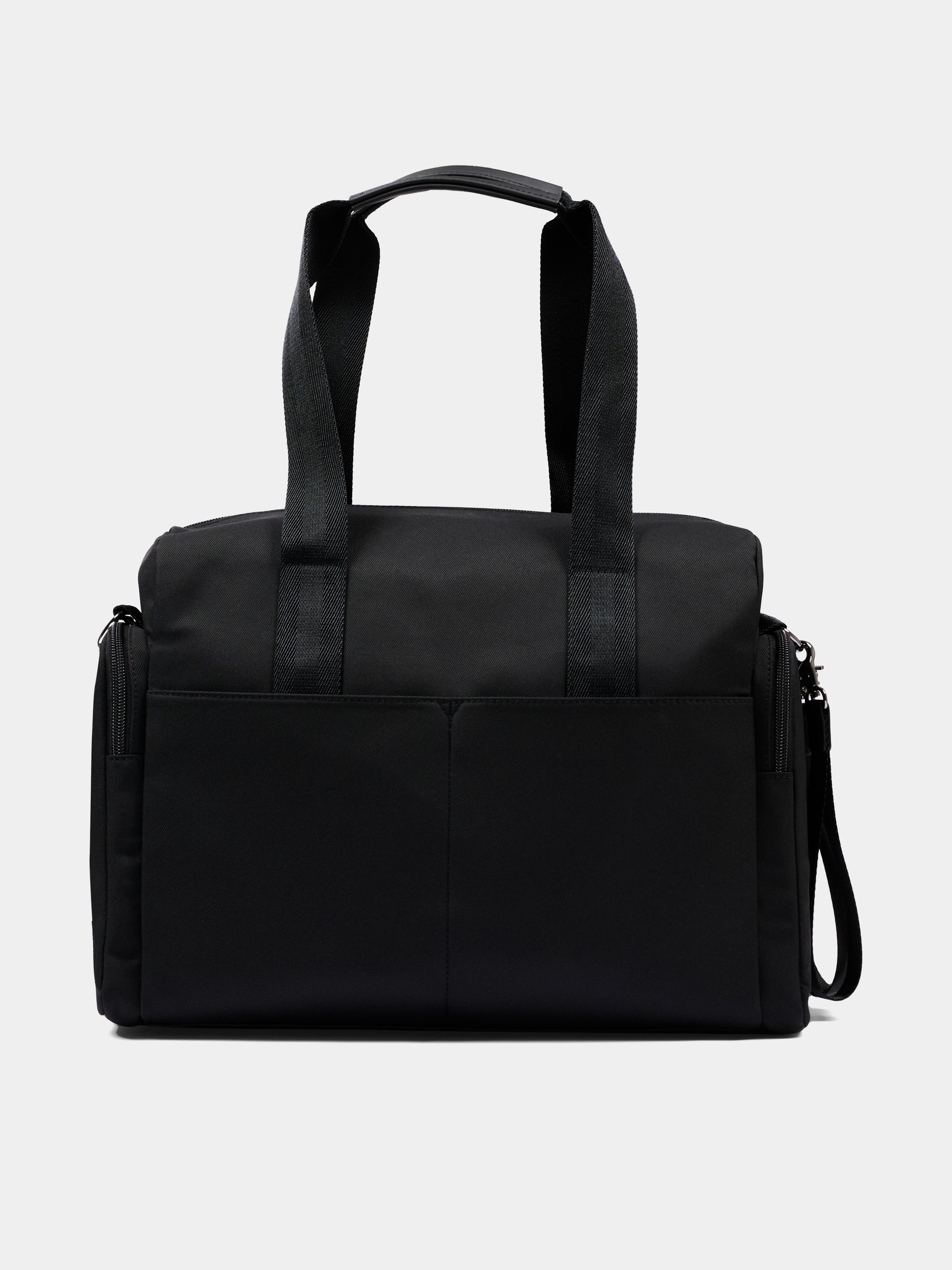 Borsa mamma nera per neonati con logo,Boss,J53561 09B