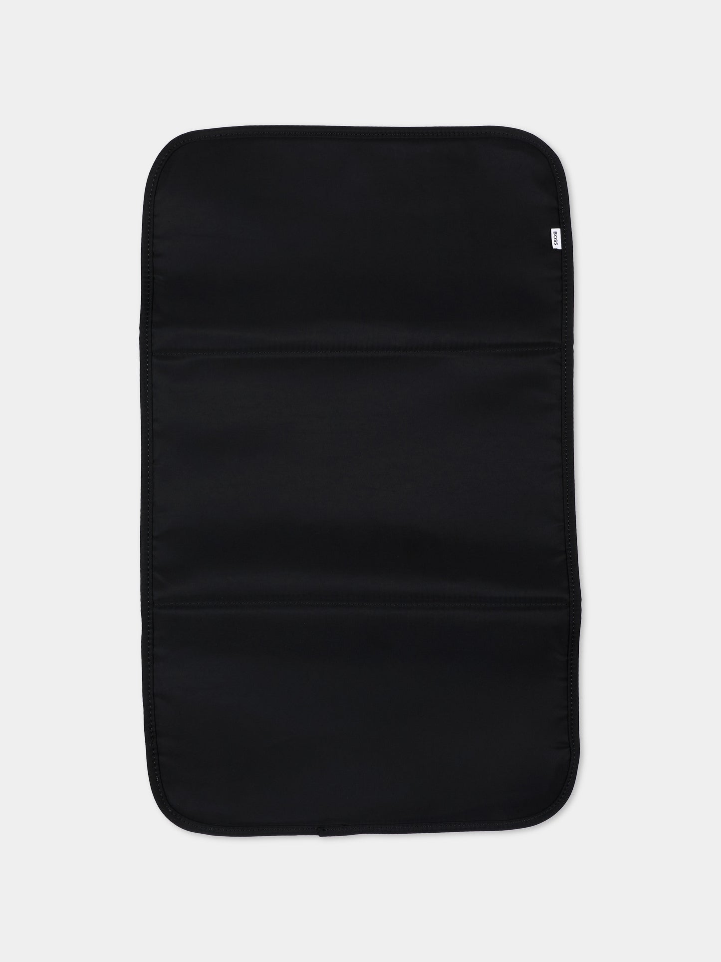 Borsa mamma nera per neonati con logo,Boss,J53562 09B